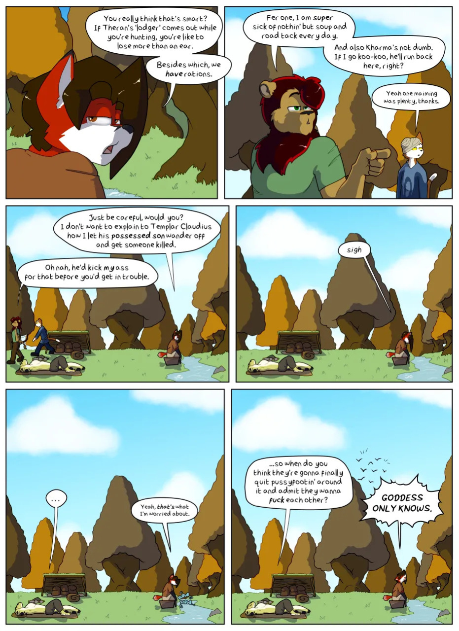 [Reyn Goldfur] Caves and Critters: Chapter 11