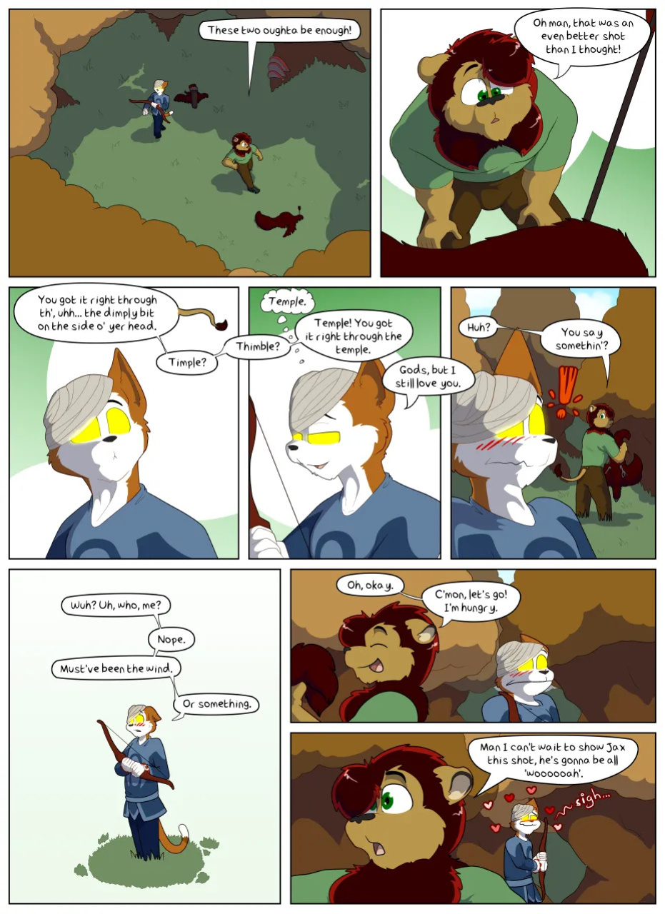 [Reyn Goldfur] Caves and Critters: Chapter 11