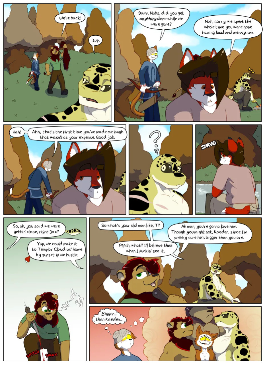[Reyn Goldfur] Caves and Critters: Chapter 11