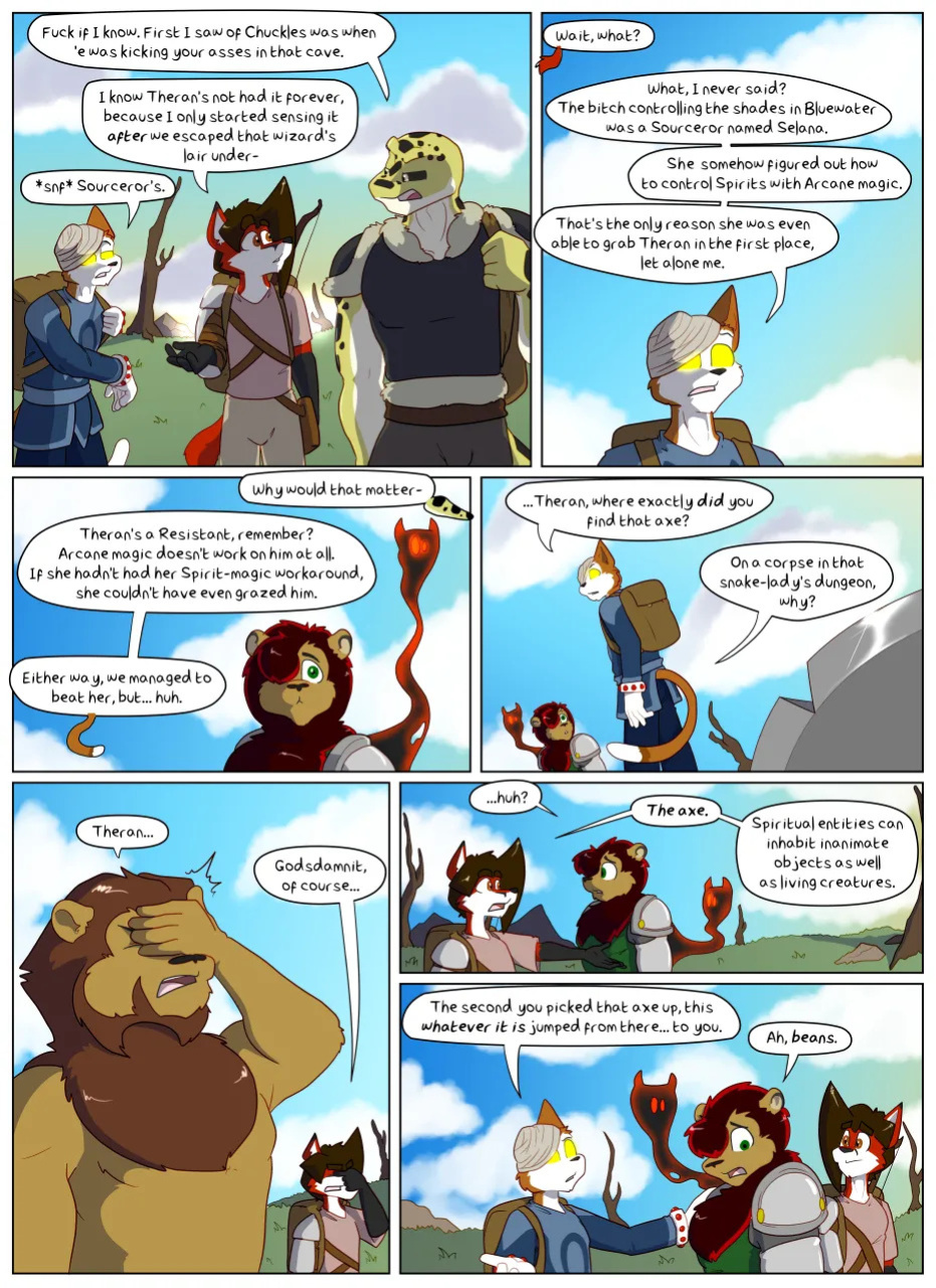 [Reyn Goldfur] Caves and Critters: Chapter 11