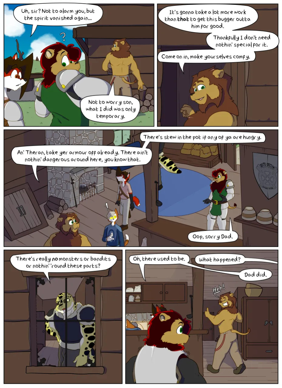 [Reyn Goldfur] Caves and Critters: Chapter 11