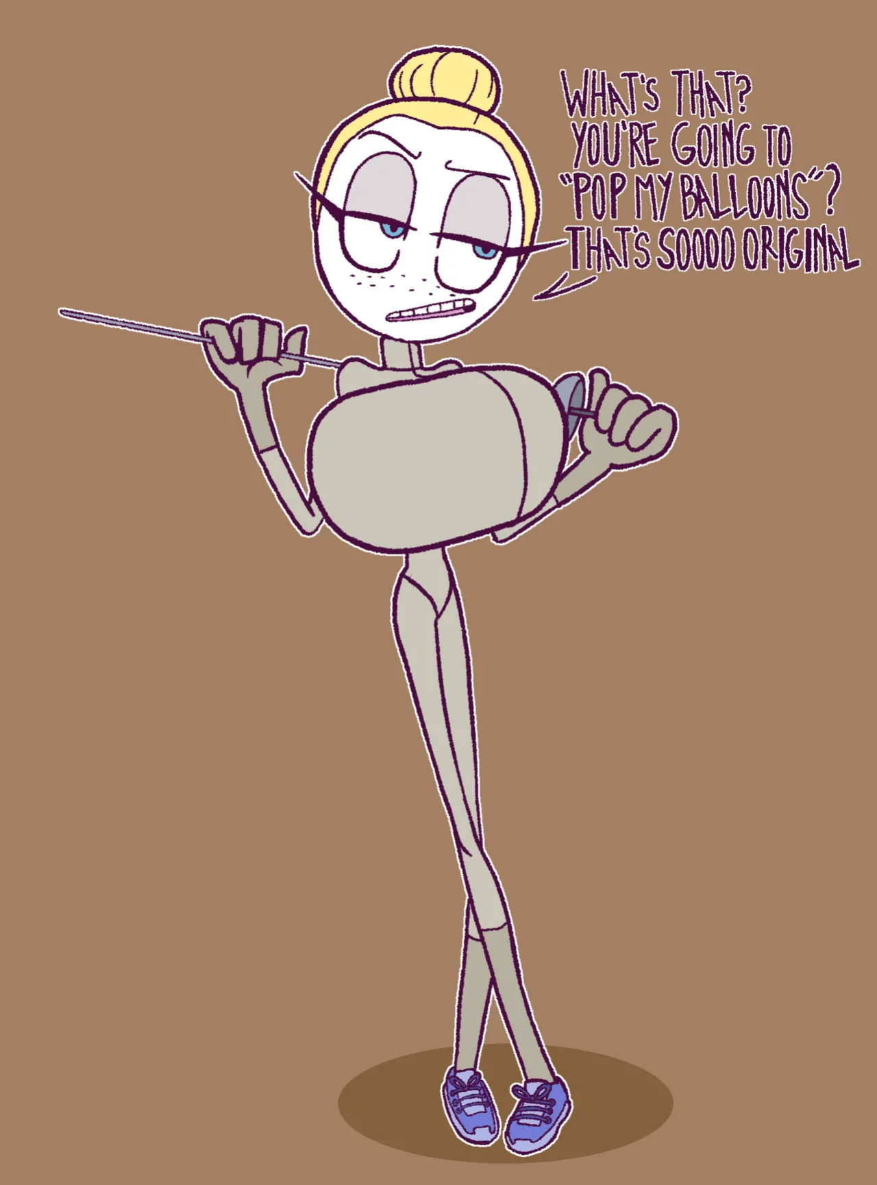 [HoneyMapache] Patricia (@Giraffemonger's OC)