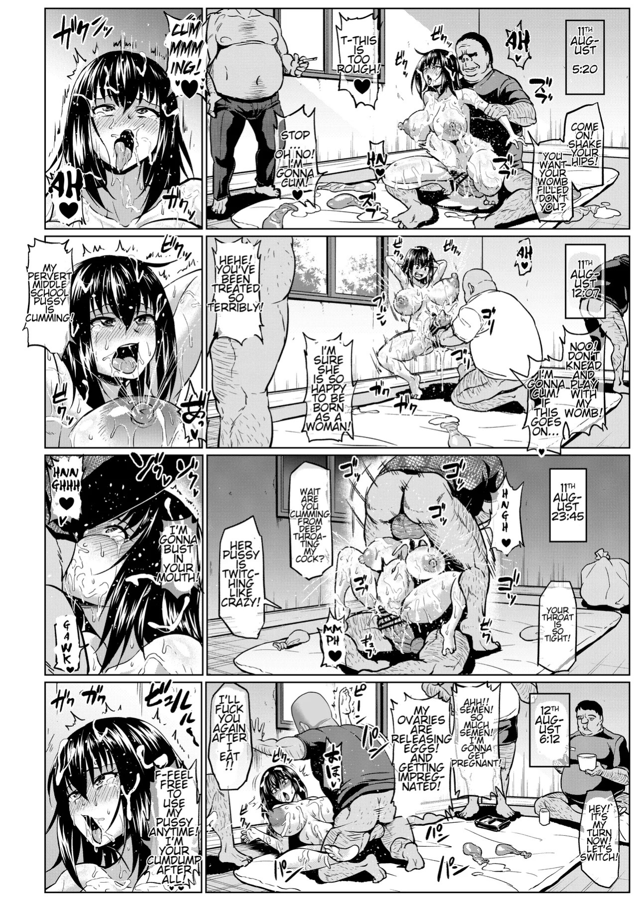 [ONEONE1 (Ahemaru)] Slave the Blood VI (Strike the Blood) [English] [CT Scans]