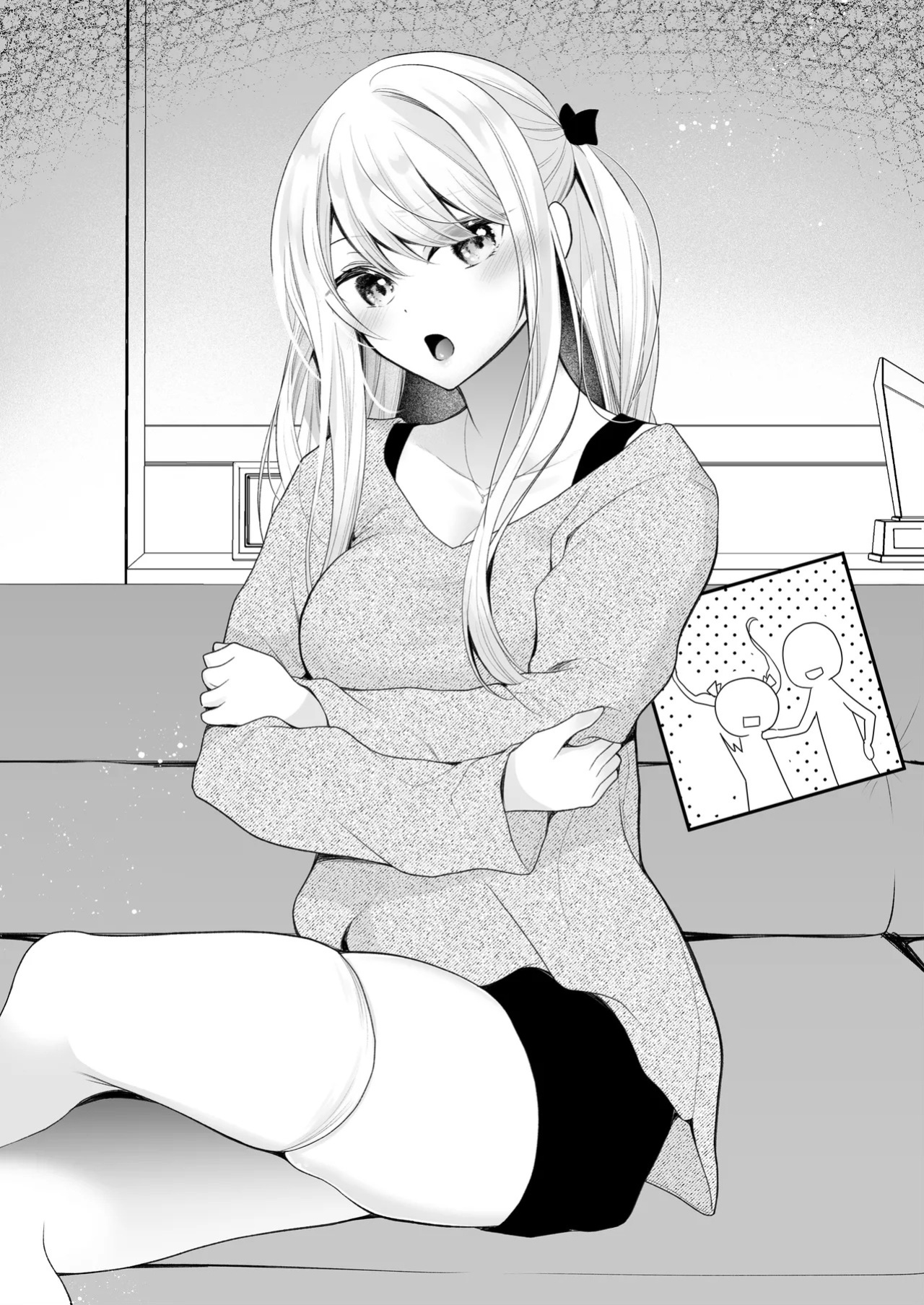 [Nanasaki] [English ver.／Comic] Punishment for a cheeky idol Comic 8page