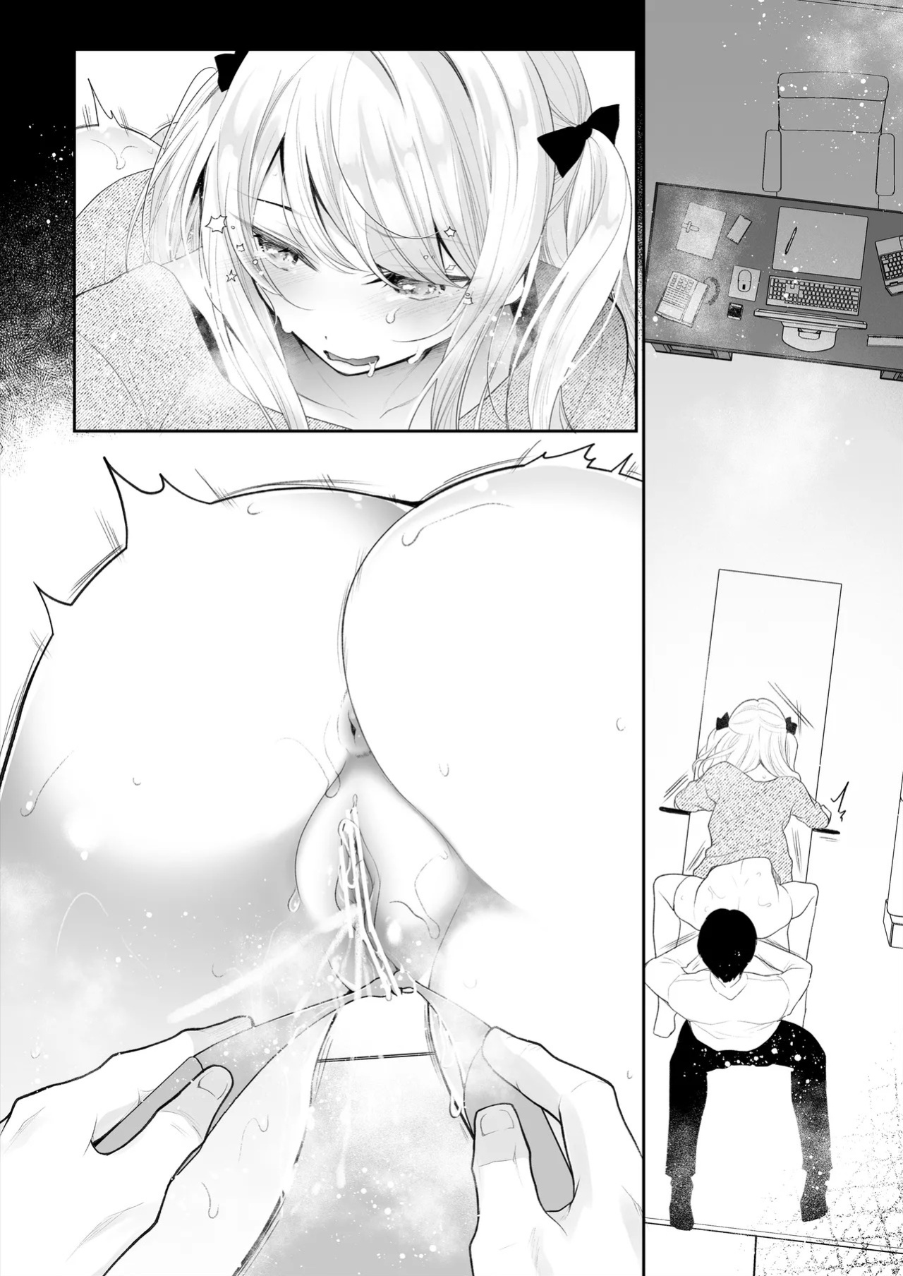 [Nanasaki] [English ver.／Comic] Punishment for a cheeky idol Comic 8page