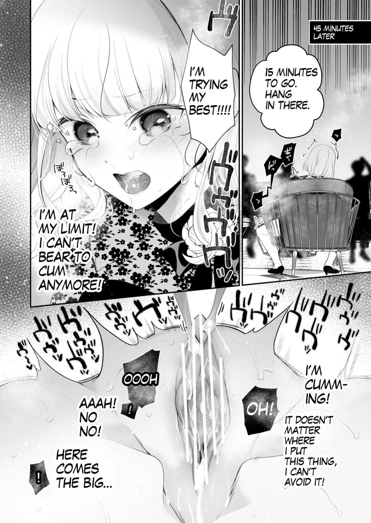 [Nanasaki] [English ver.／Comic] Idol-chan Clit Torture Endurance Manga 8page