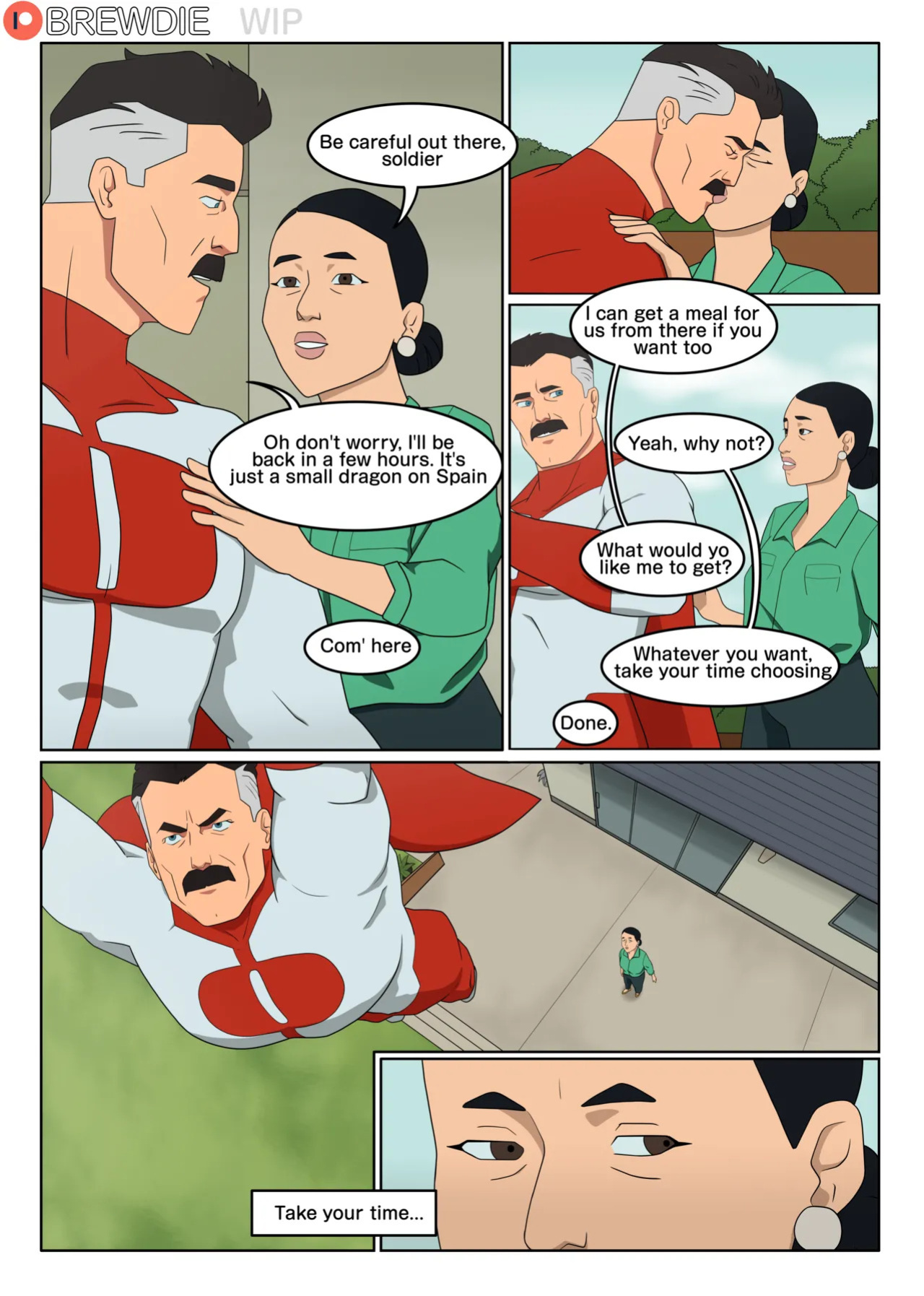 [Brewdie] Mark x Debbie (Invincible) [Ongoing]
