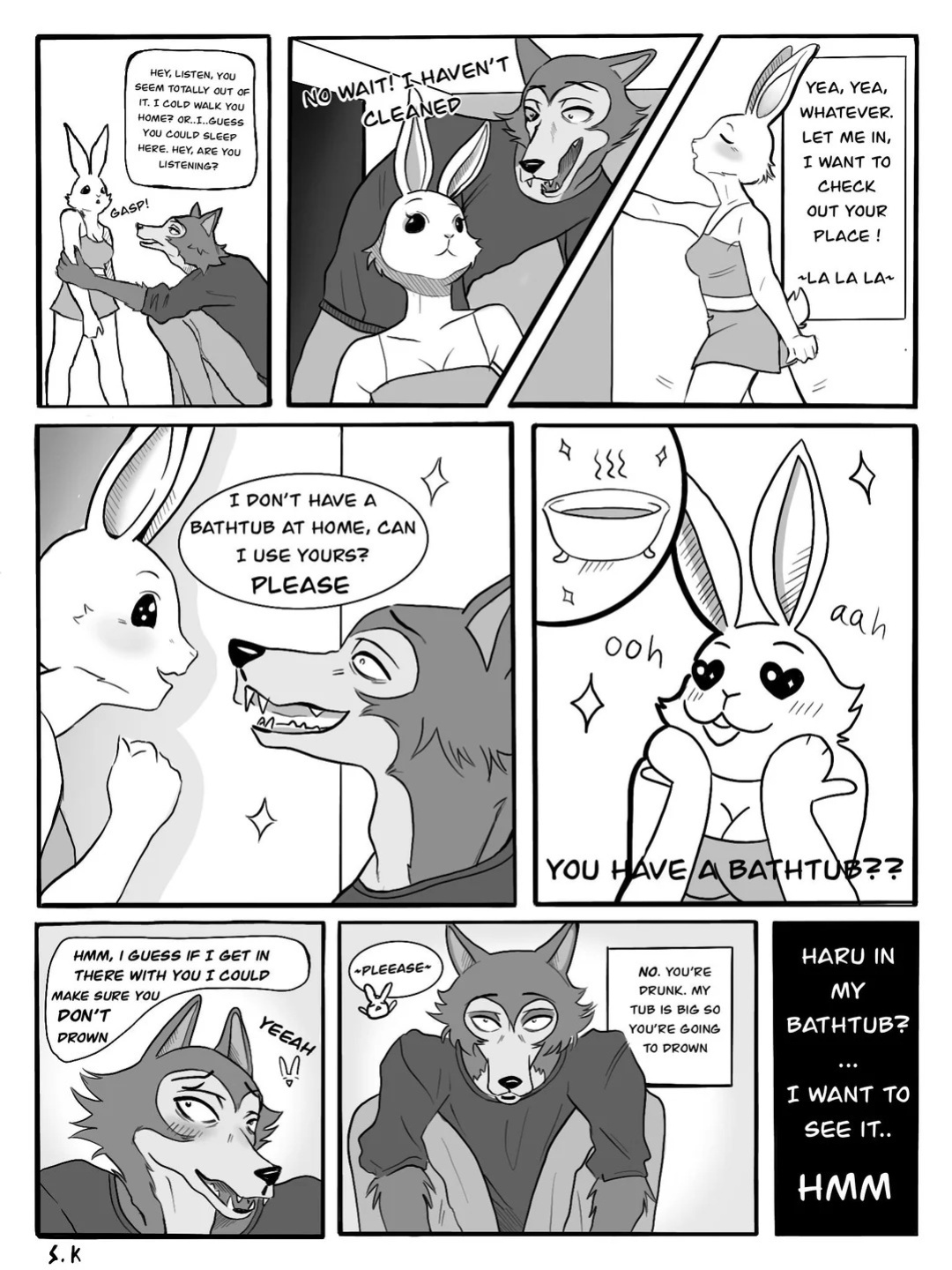 Beastars Bunny & Beast (shamefulr)