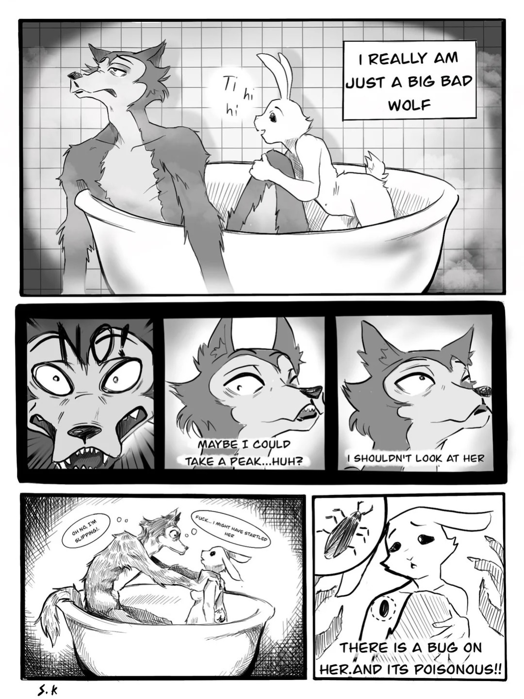 Beastars Bunny & Beast (shamefulr)