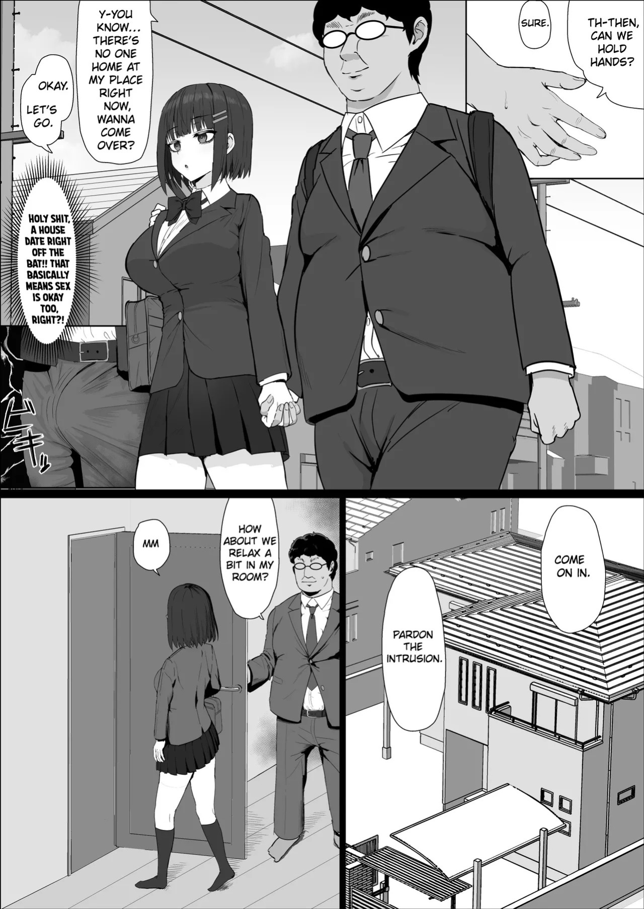 [Shoujo Tetsu (Ariatorai)] Muhyoujou Osananajimi ga Kimo Ota ni Ubawarete Love Love Berochuu Ecchi Shiteita | My Expressionless Childhood Friend Was Snatched Away by a Creepy Otaku and Was Having Lovey-Dovey Tongue-Kissing Sex [English] [Chalklog]