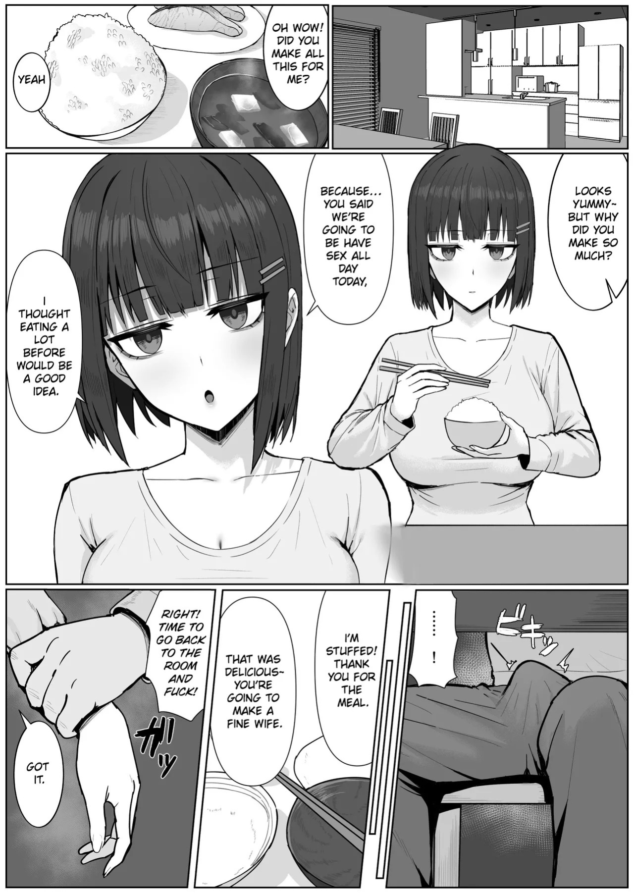[Shoujo Tetsu (Ariatorai)] Muhyoujou Osananajimi ga Kimo Ota ni Ubawarete Love Love Berochuu Ecchi Shiteita | My Expressionless Childhood Friend Was Snatched Away by a Creepy Otaku and Was Having Lovey-Dovey Tongue-Kissing Sex [English] [Chalklog]