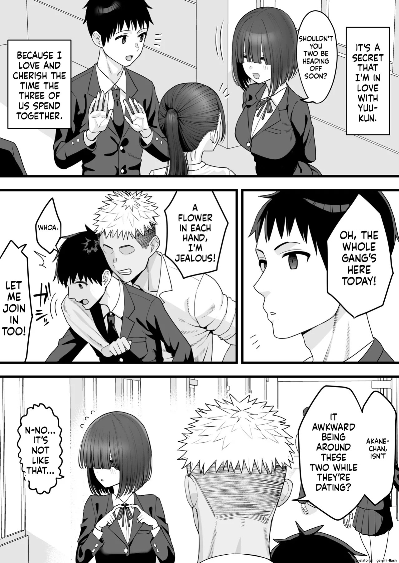 [Take Shinshi] My Childhood Friend Twins Become Another Man’s Onahole 1-3 [English]