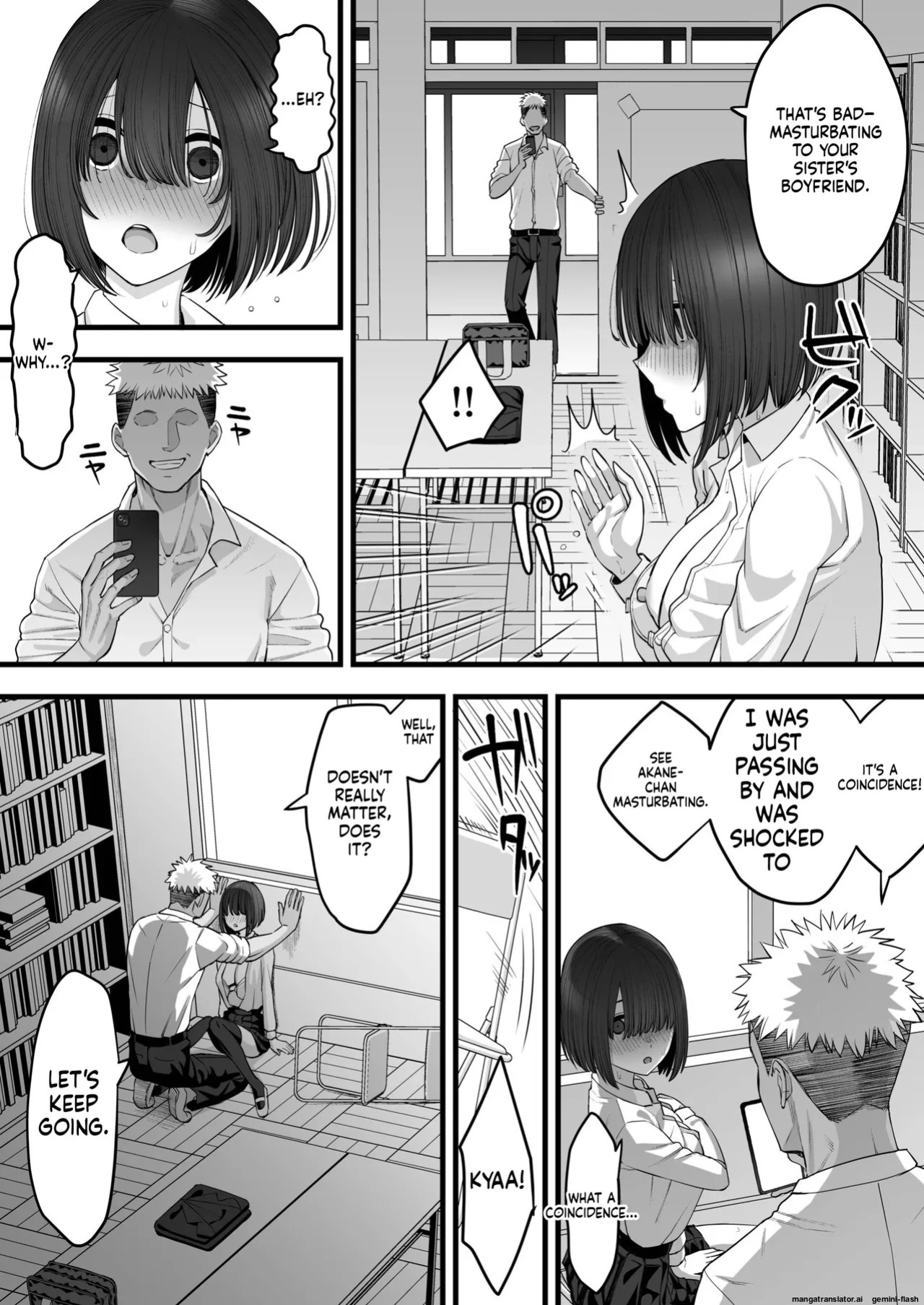 [Take Shinshi] My Childhood Friend Twins Become Another Man’s Onahole 1-3 [English]