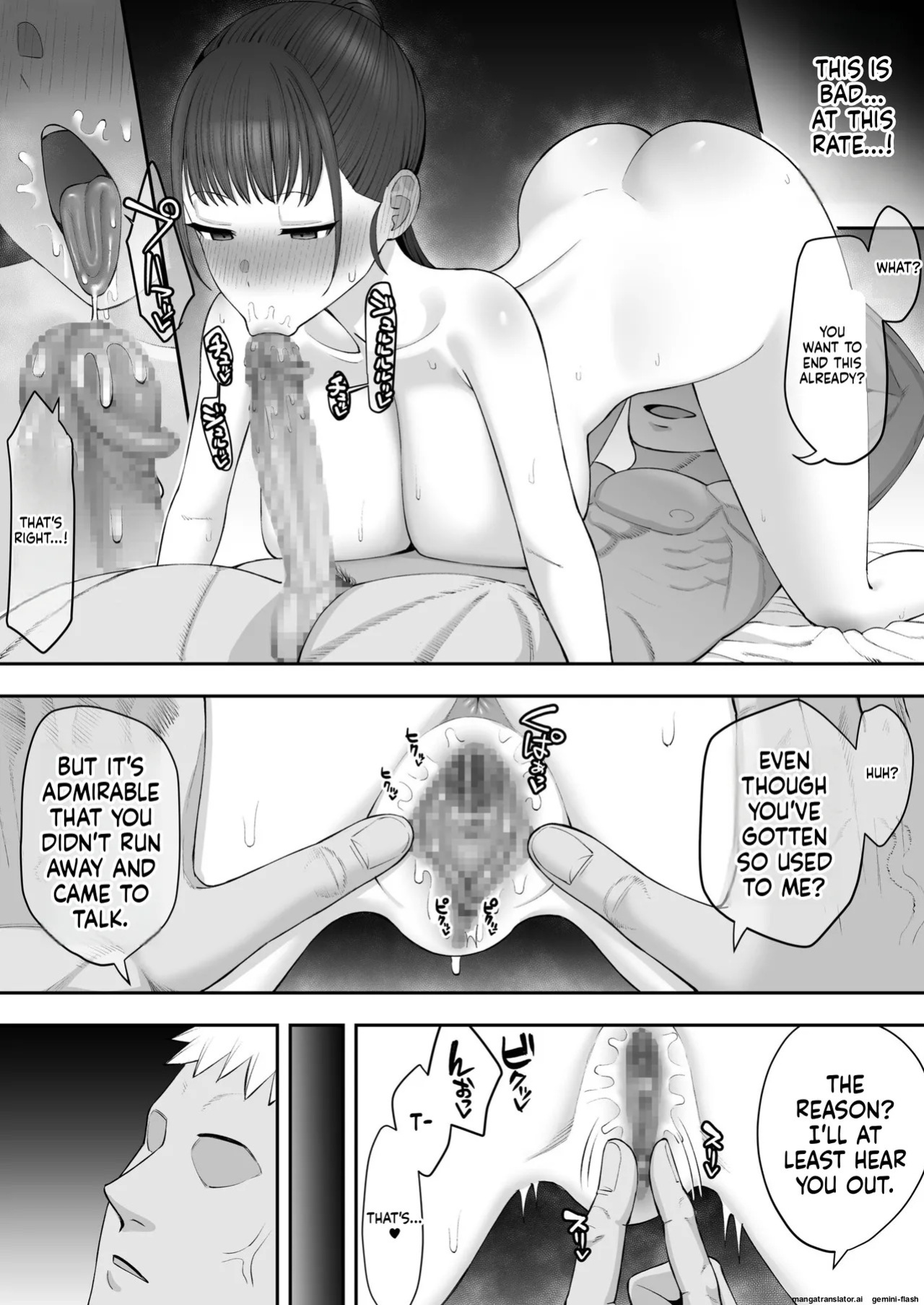 [Take Shinshi] My Childhood Friend Twins Become Another Man’s Onahole 1-3 [English]