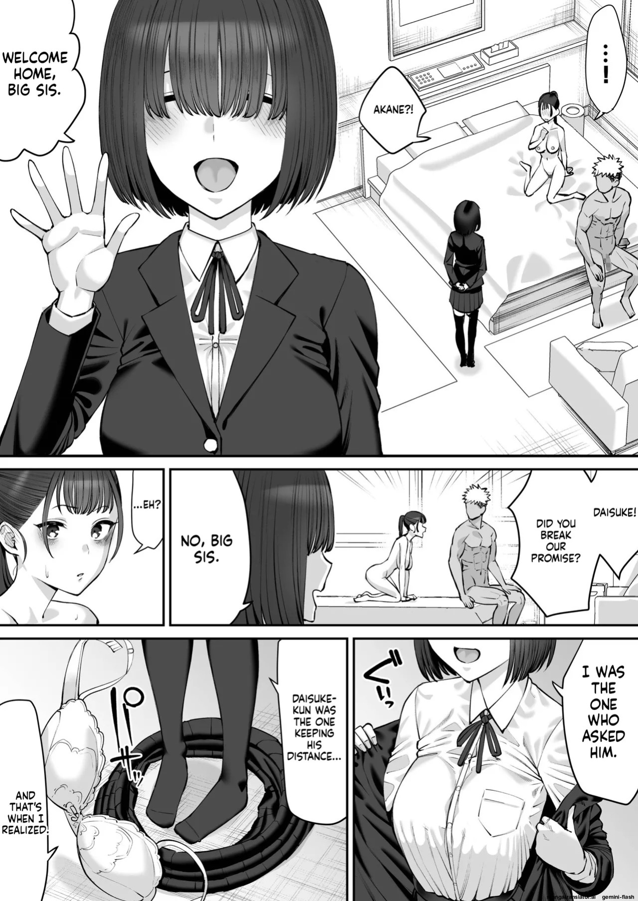 [Take Shinshi] My Childhood Friend Twins Become Another Man’s Onahole 1-3 [English]