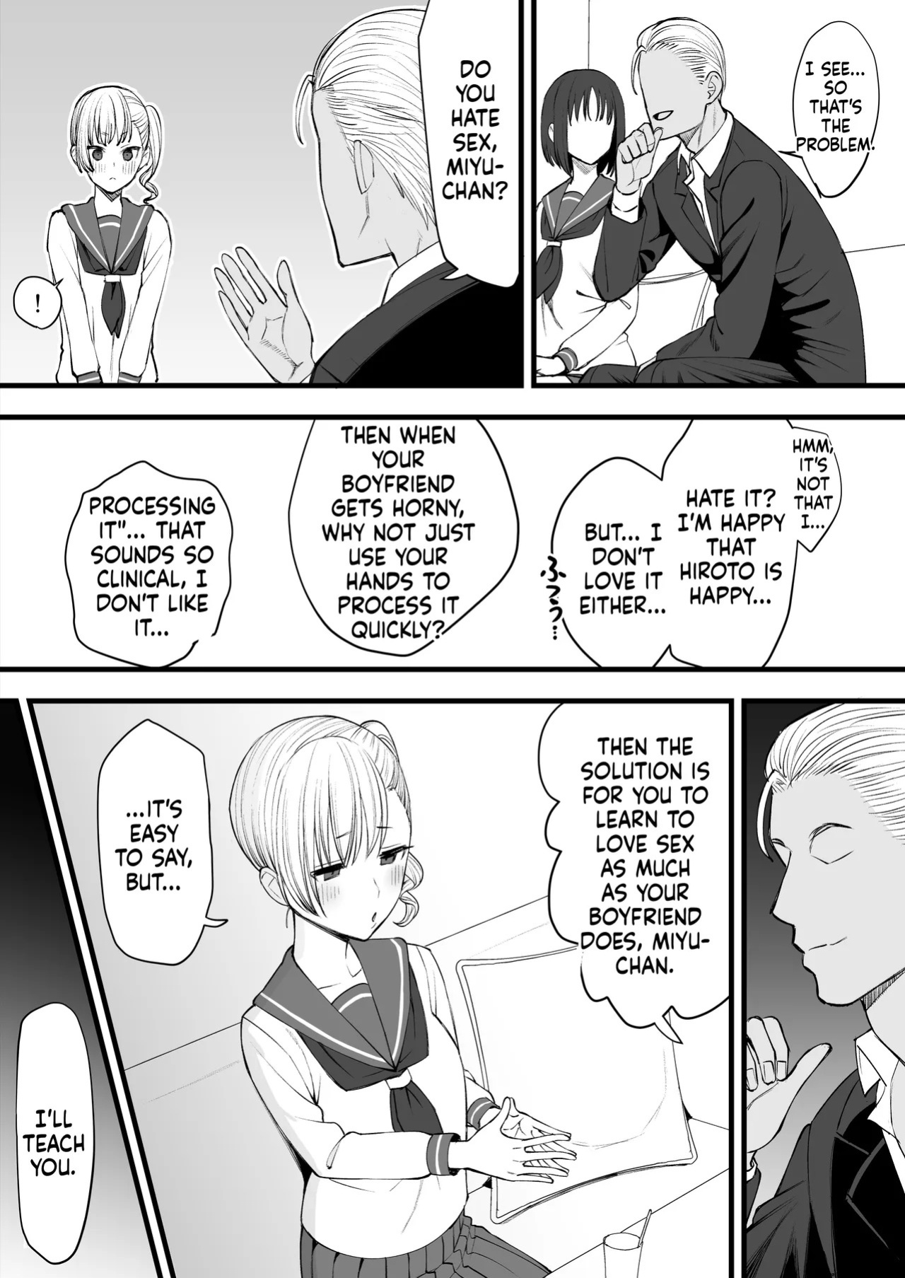 [Take Shinshi] Yarichin ga Tenkou Shite Kita! Netorare Kouhen | The Fuckboy Transferred in! Ntr Part 2 [English]