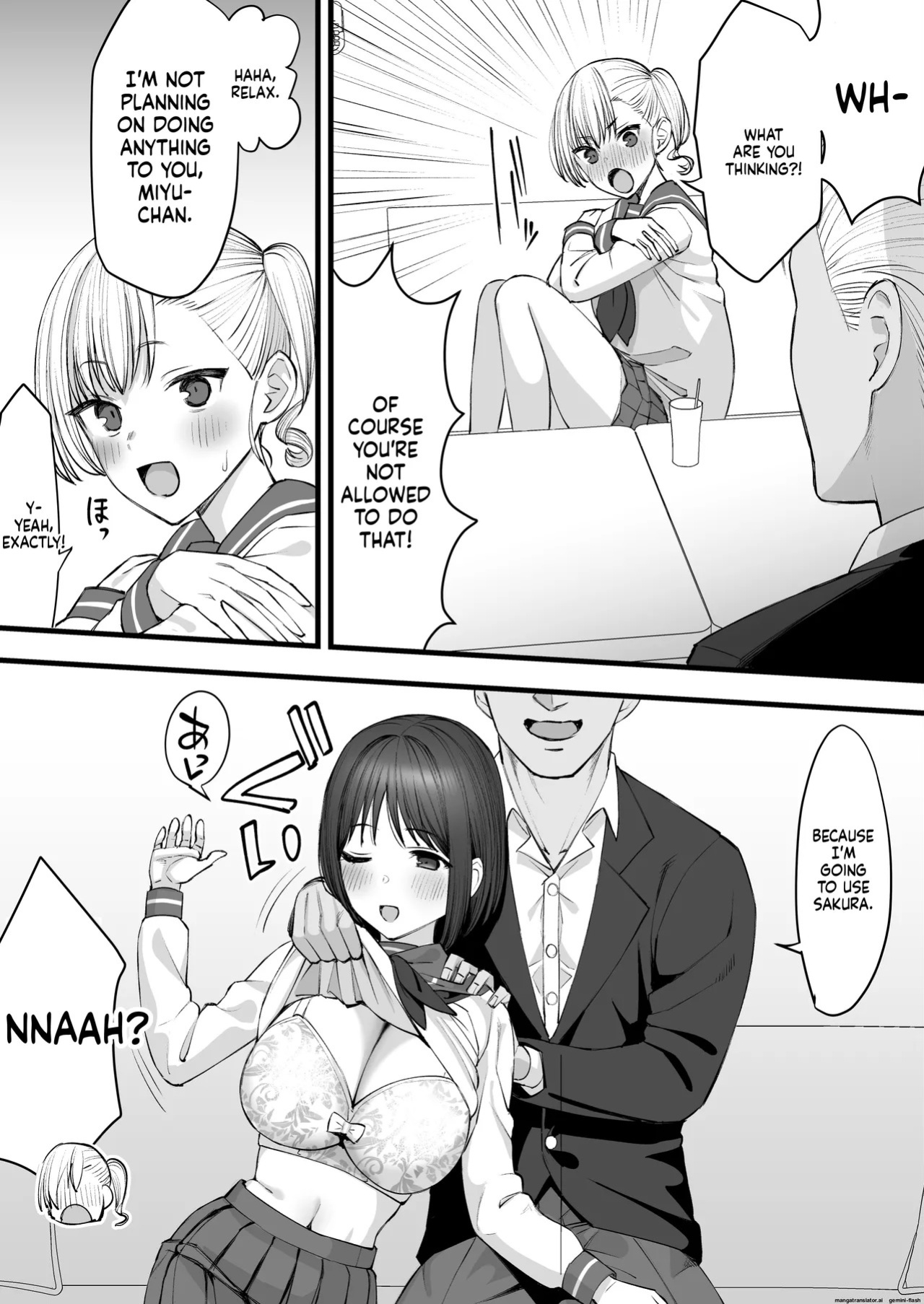 [Take Shinshi] Yarichin ga Tenkou Shite Kita! Netorare Kouhen | The Fuckboy Transferred in! Ntr Part 2 [English]