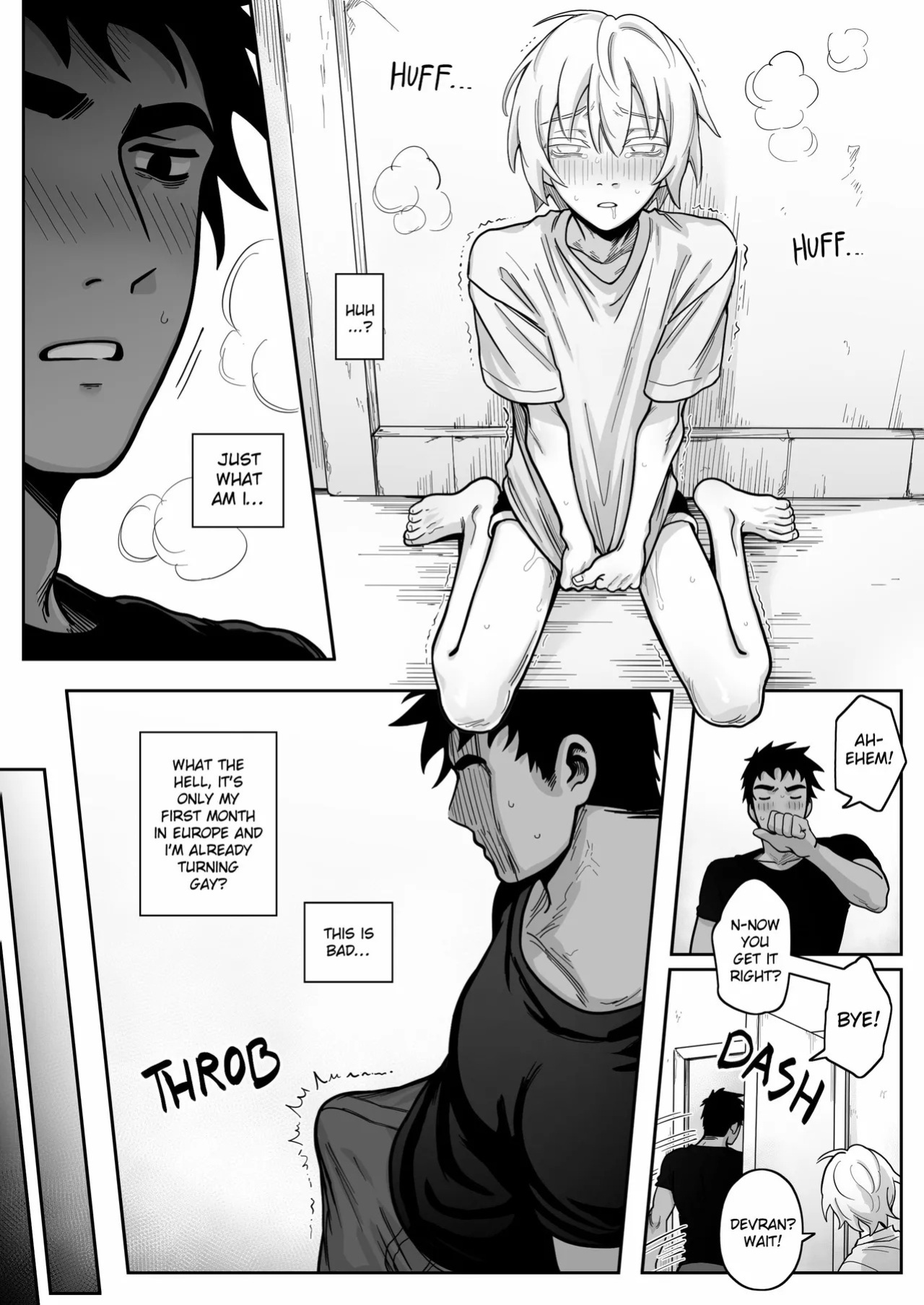 [Schweinchen31] Dosukebena Roommate o Wakara Seru Hanashi | Teaching My Perverted Roommate a Lesson [English]