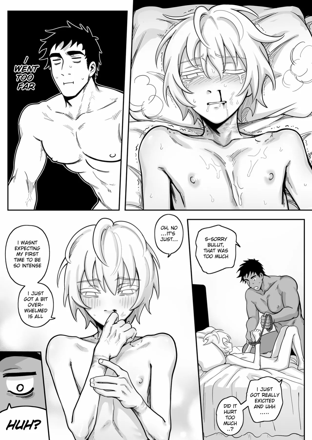 [Schweinchen31] Dosukebena Roommate o Wakara Seru Hanashi | Teaching My Perverted Roommate a Lesson [English]