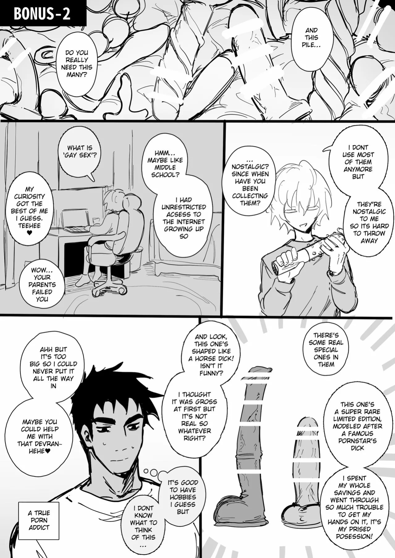[Schweinchen31] Dosukebena Roommate o Wakara Seru Hanashi | Teaching My Perverted Roommate a Lesson [English]