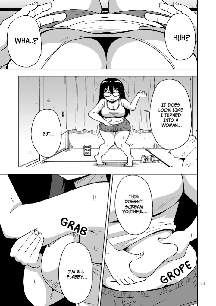 [Yoshida Gorou Shoukai (Yoshida Gorou)] Extremely Terrible News! I, a Man in My Thirties, Changed Sexes, But Remained in My Thirties! [Digital] [English]
