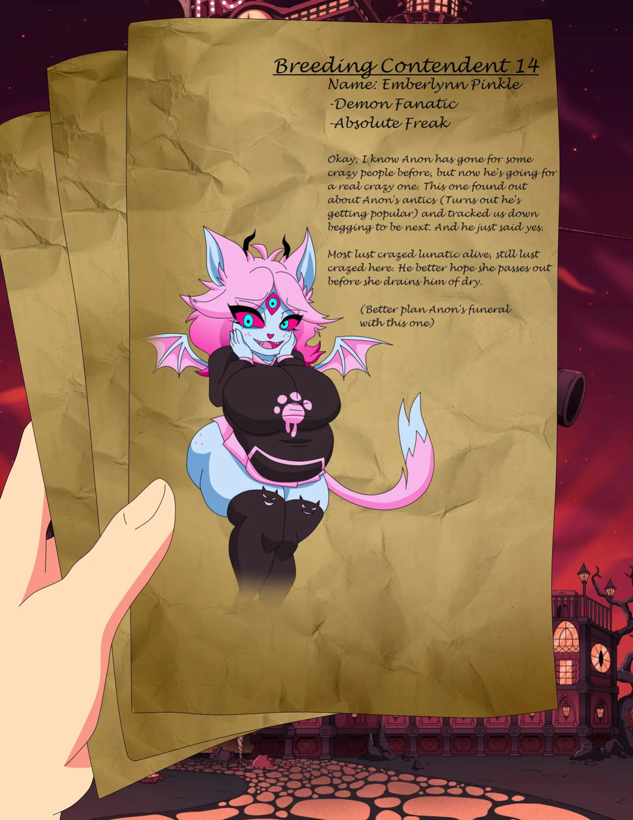 [Xml Xrossover] Anon X Hellaverse (Ongoing)