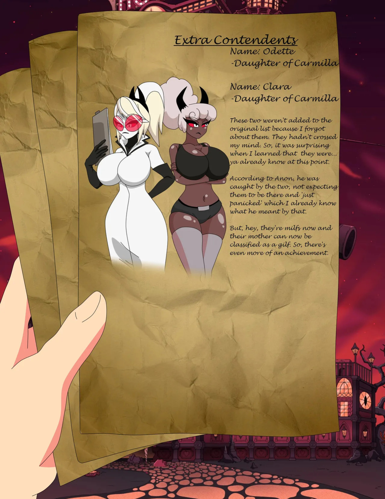 [Xml Xrossover] Anon X Hellaverse (Ongoing)