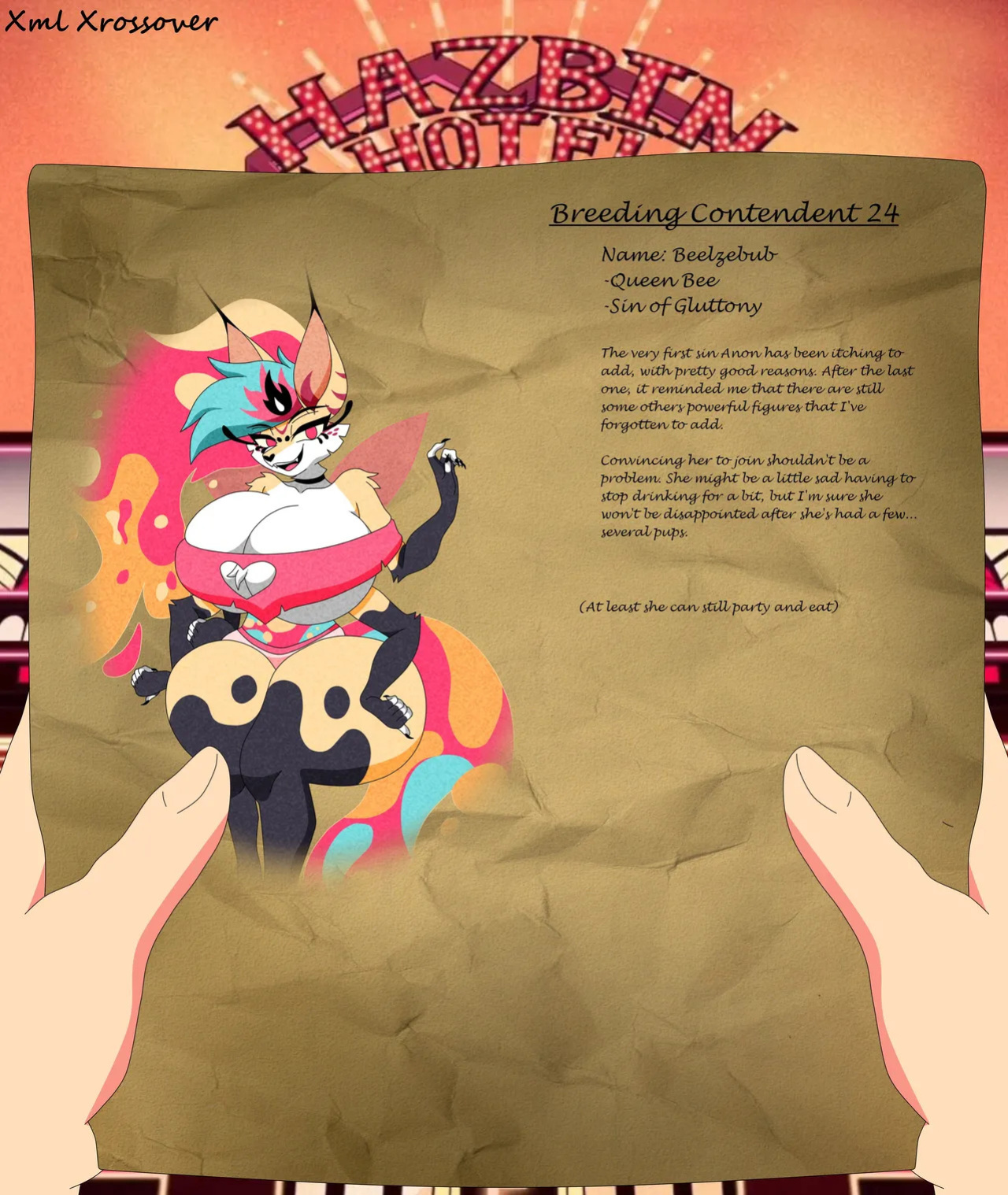 [Xml Xrossover] Anon X Hellaverse (Ongoing)