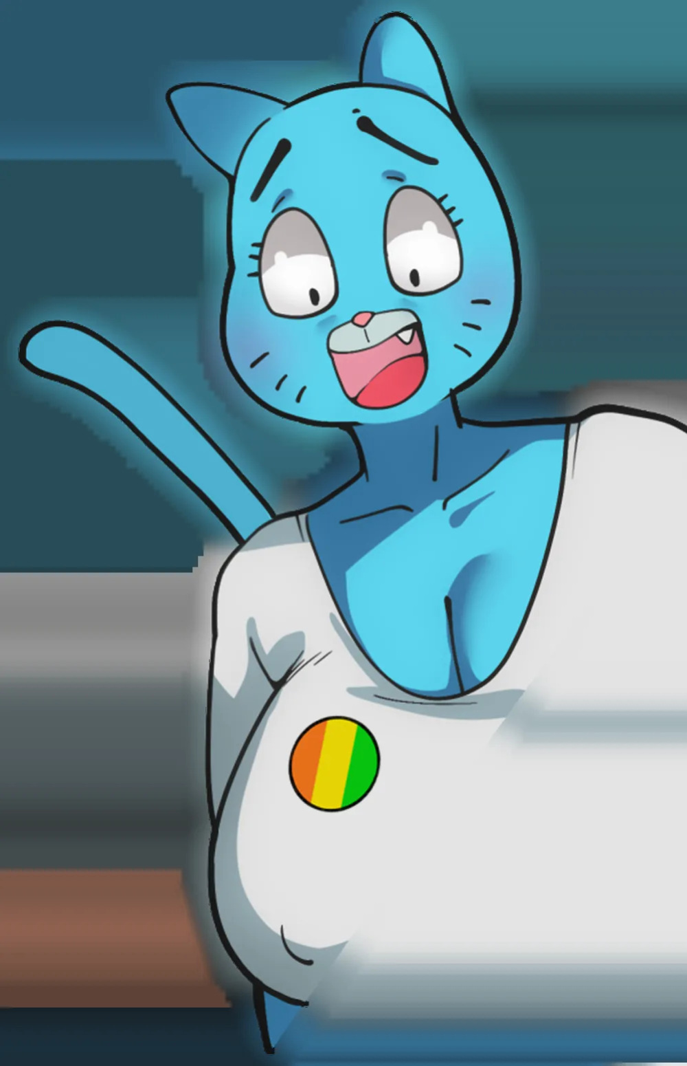 [Bittercream] Nicole Watterson Sex Nighout [English] [Uncensored] (The Amazing World of Gumball)
