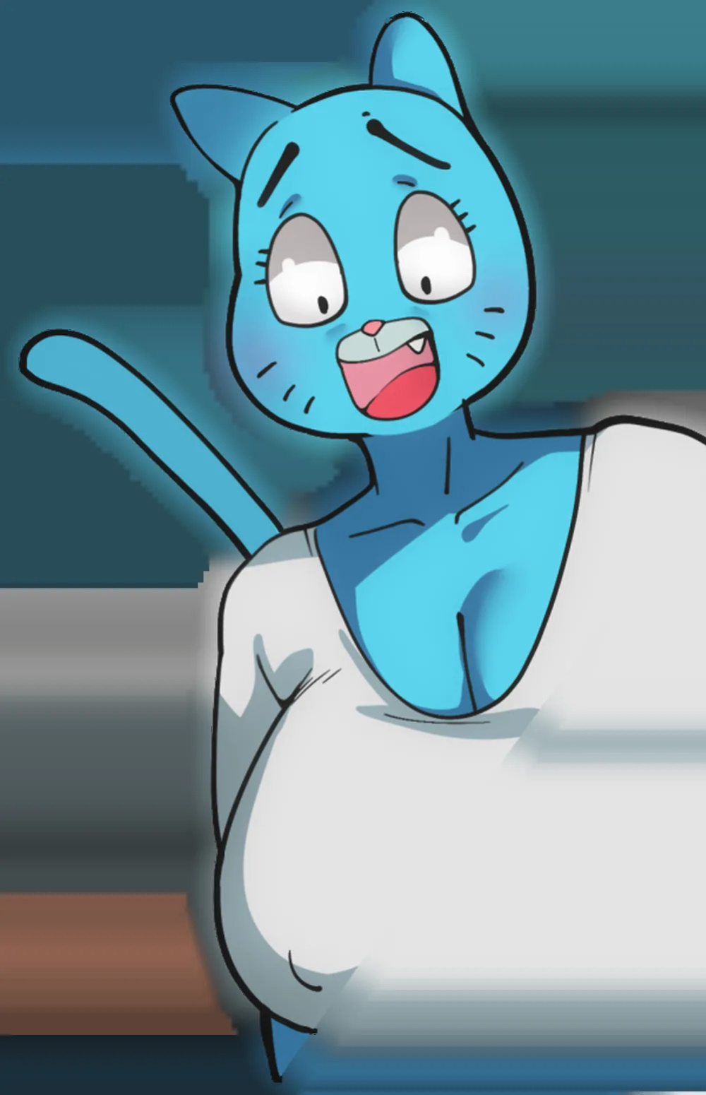 [Bittercream] Nicole Watterson Sex Nighout [English] [Uncensored] (The Amazing World of Gumball)