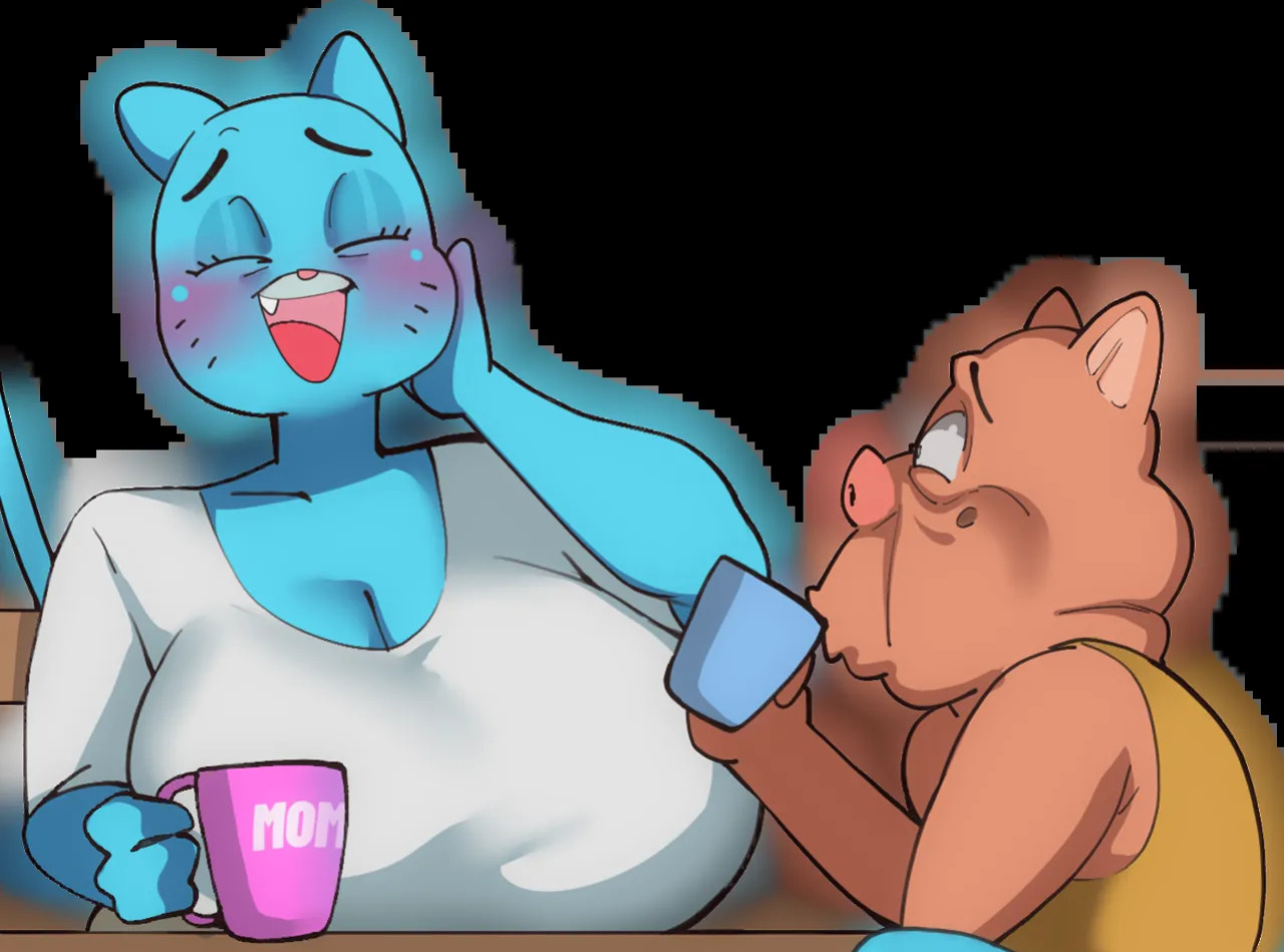 [Bittercream] Nicole Watterson Sex Nighout [English] [Uncensored] (The Amazing World of Gumball)