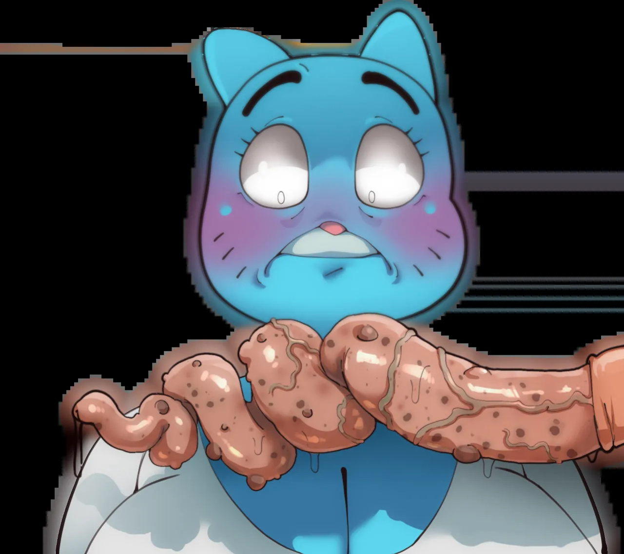[Bittercream] Nicole Watterson Sex Nighout [English] [Uncensored] (The Amazing World of Gumball)