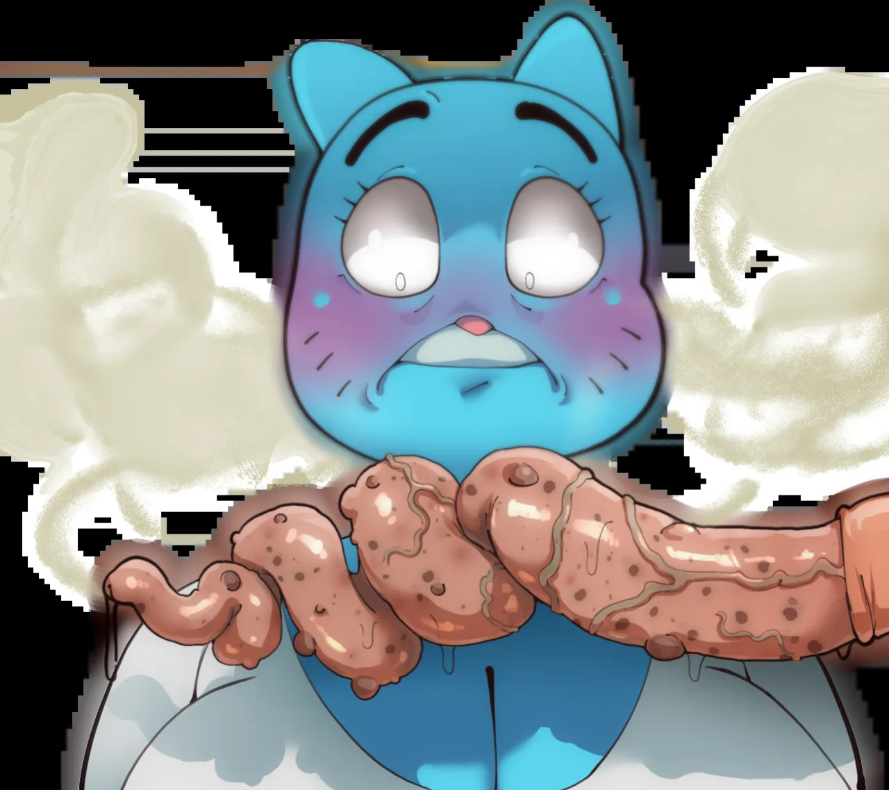 [Bittercream] Nicole Watterson Sex Nighout [English] [Uncensored] (The Amazing World of Gumball)
