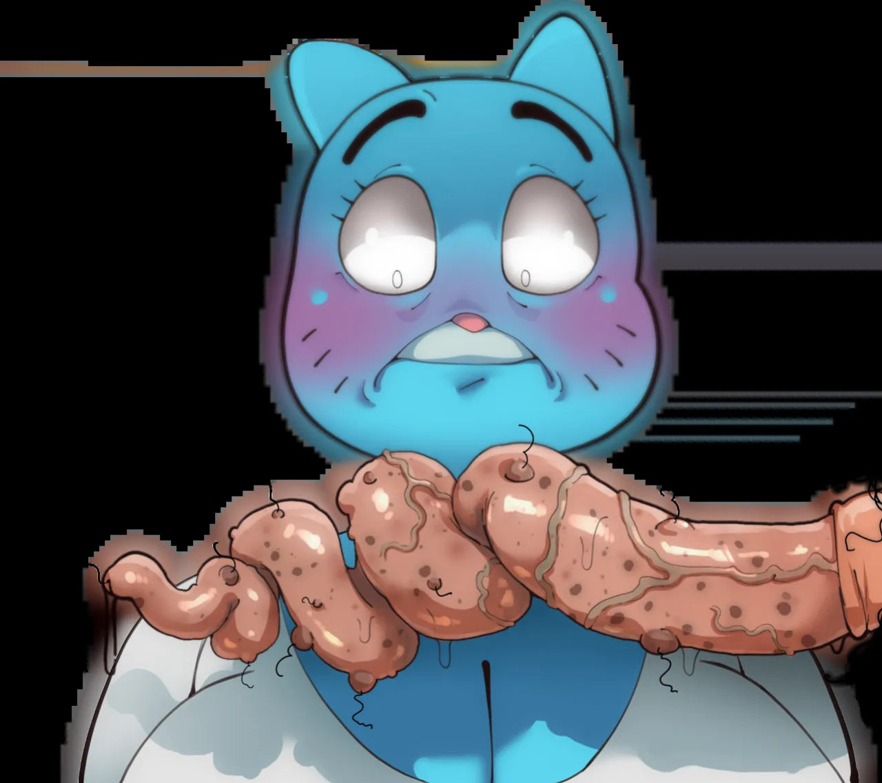 [Bittercream] Nicole Watterson Sex Nighout [English] [Uncensored] (The Amazing World of Gumball)
