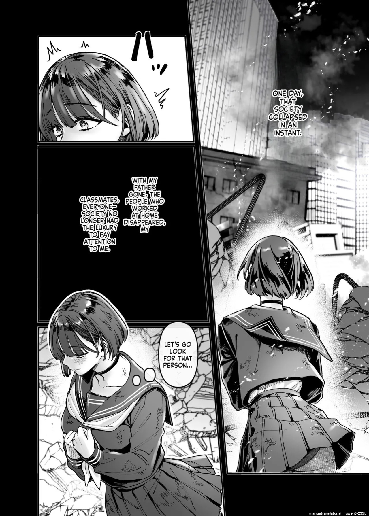 [Yolki Palki (Rororogi Mogera)] Last Mall ~Kubitsuri Danshi to Nikushoku Joshi~ [English]