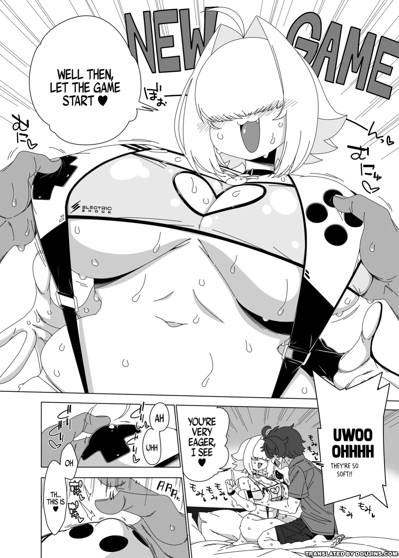 [Hanya Yashiki (Hanya)] Elegg Haaremu desu zo! | It's An Elegg Harem! (Goddess of Victory: Nikke) [English] {Doujins.com} [Digital]