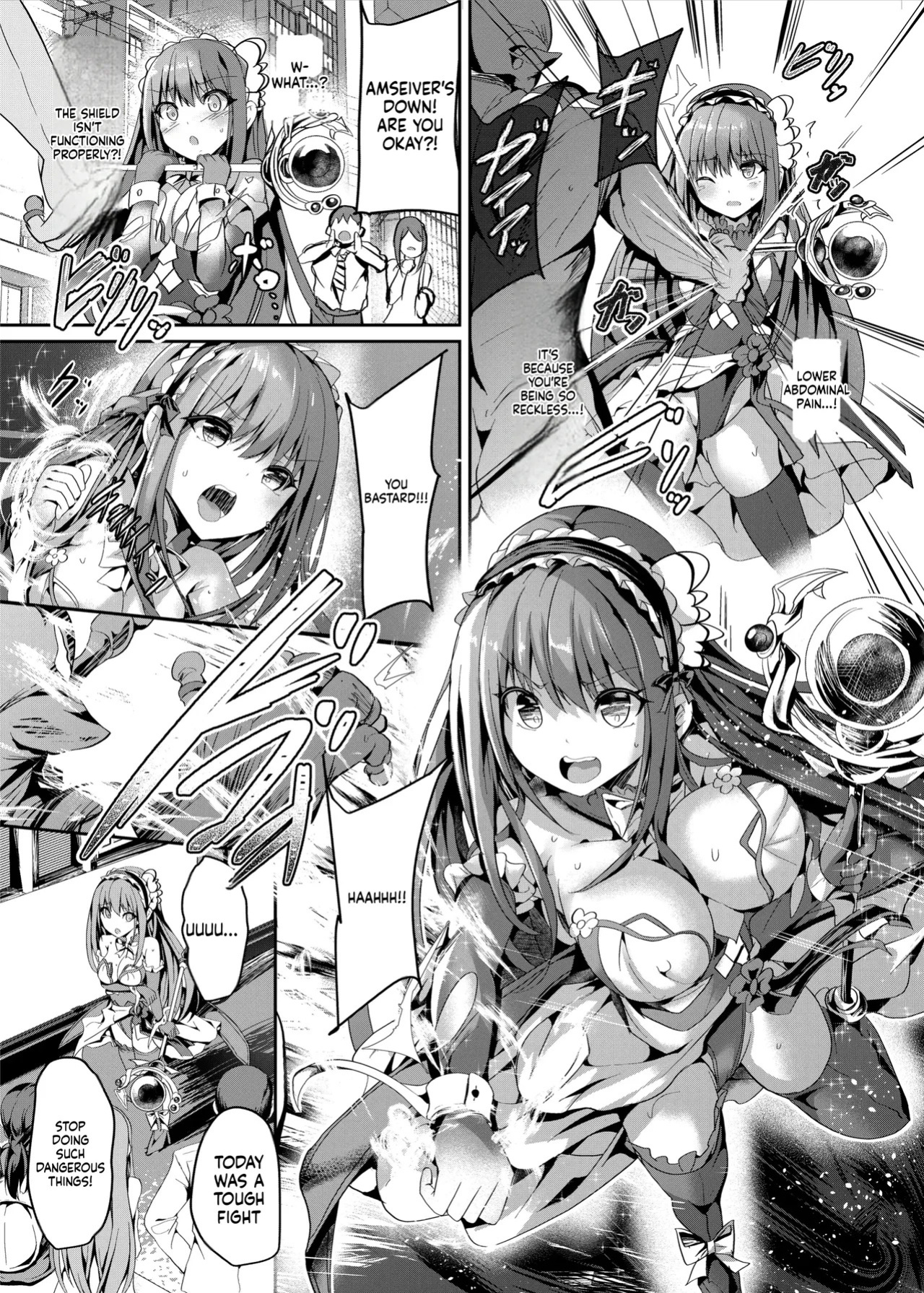 [Sumisuzu/No Future] Mahou Shinki Amsaver ~Mibare Heroine Kyouhaku Choukyou 1-3