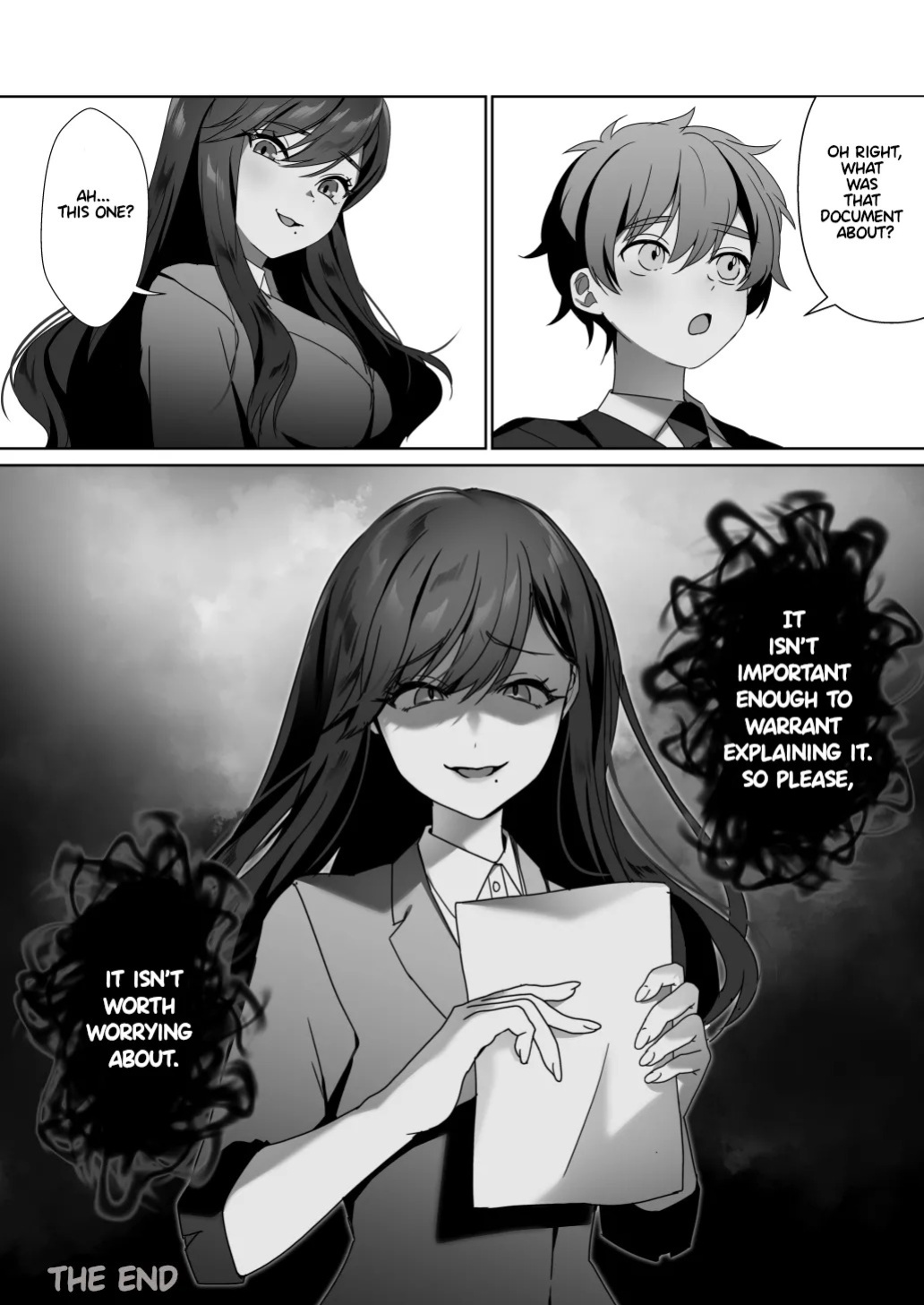 Hiiragi, the president's secretary
