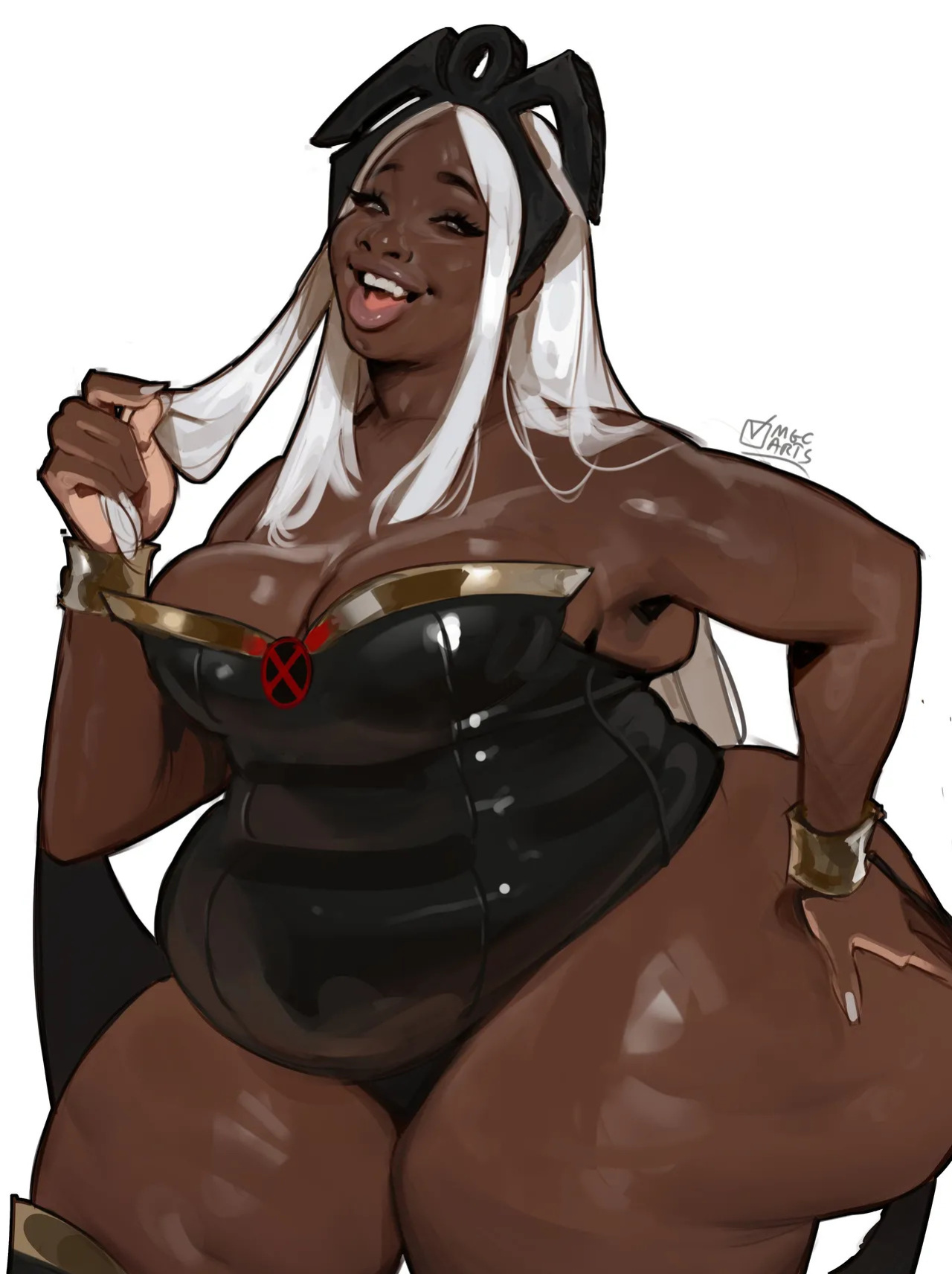 [Magic Moonarts] Storm x T'challa (X-Men)