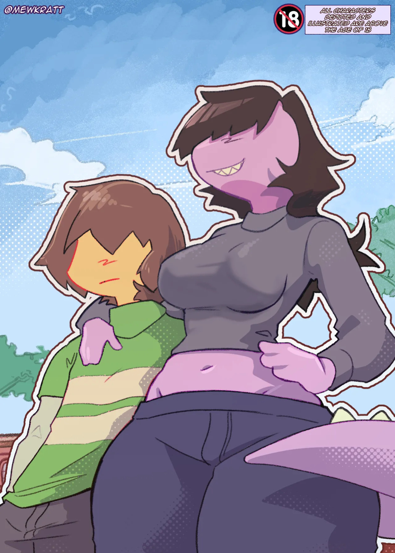 [MewKratt] Totally Responsible Dorkmates (Deltarune)