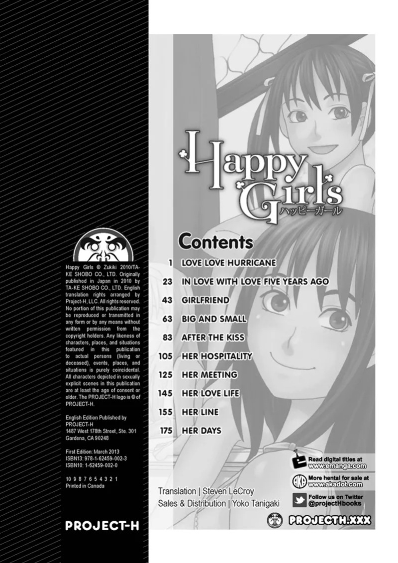 [Zukiki] Happy Girls [English] [Project-H] [Digital]