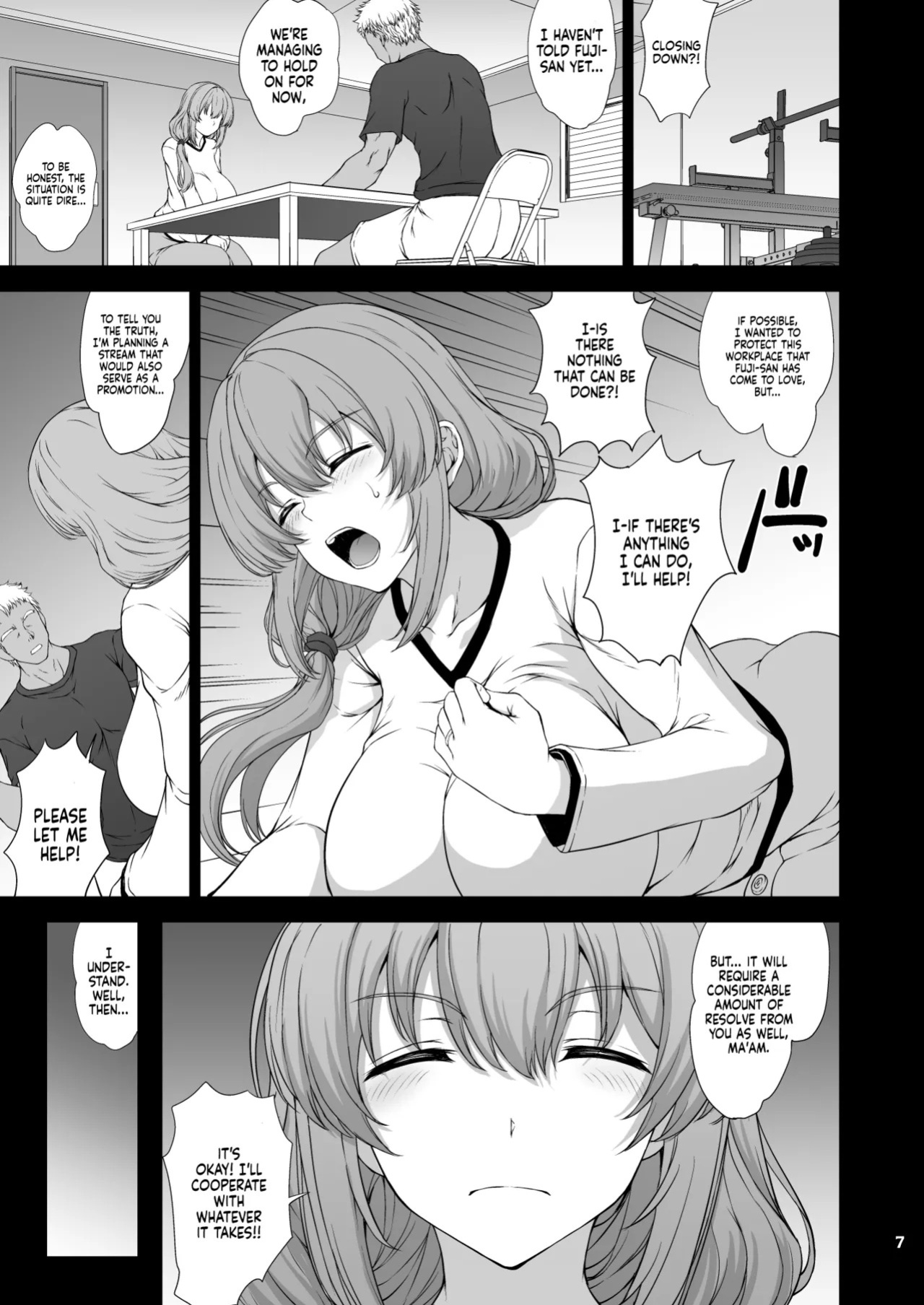 [Majimadou (Matou)] Damasare Shufu wa Dosukebe Ura Haishin de Ikihajisarashite Ganbaritai! | The Deceived Housewife Wants to Do Her Best While Shaming Herself on a Super-Lewd Underground Stream! [English] [Sonarin迫] [Digital]