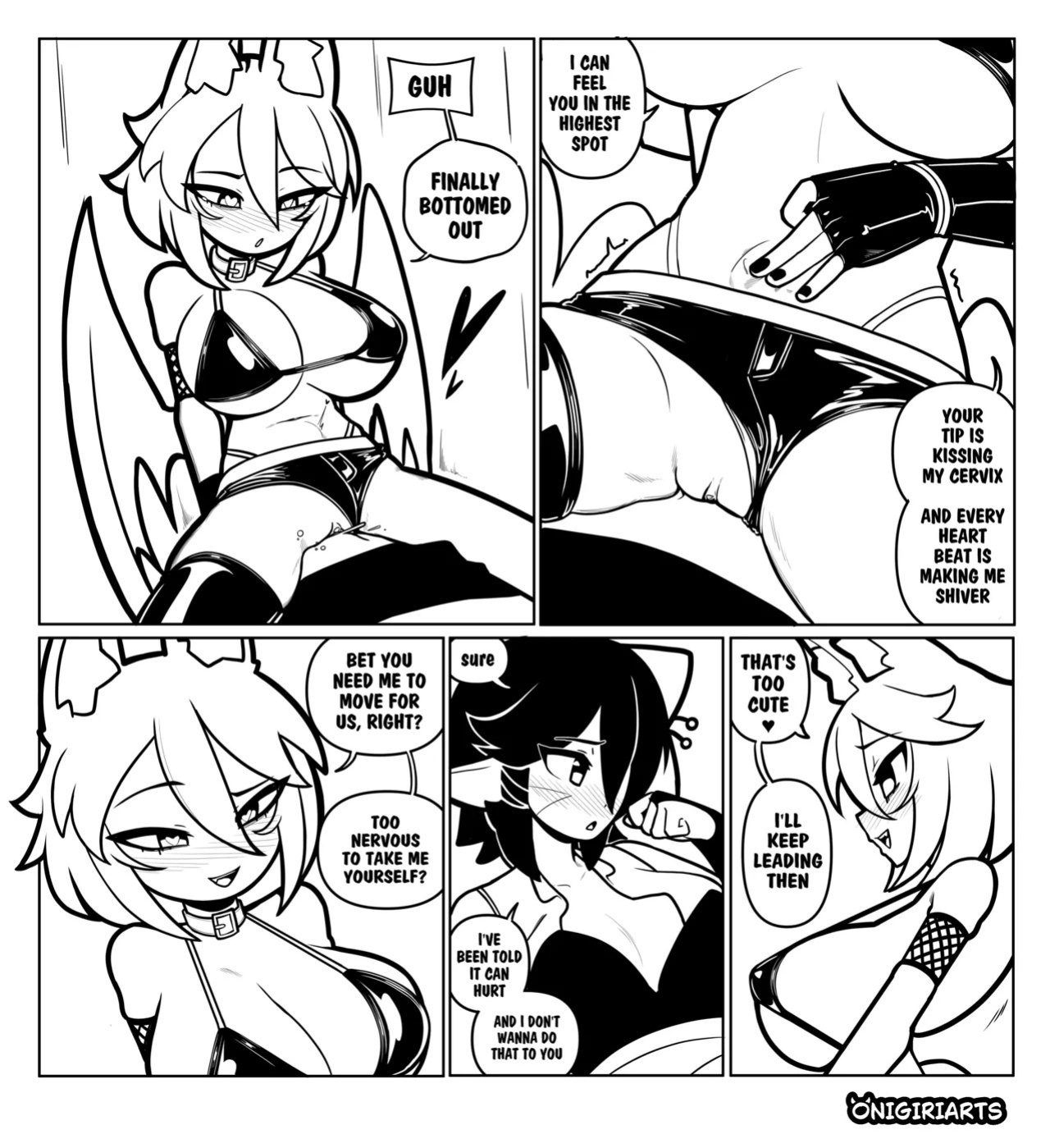 Mio x Iris Doujinshi ENGLISH (Monstergirl x Monstergirl-futanari) by Onigiriarts-Monstralgam