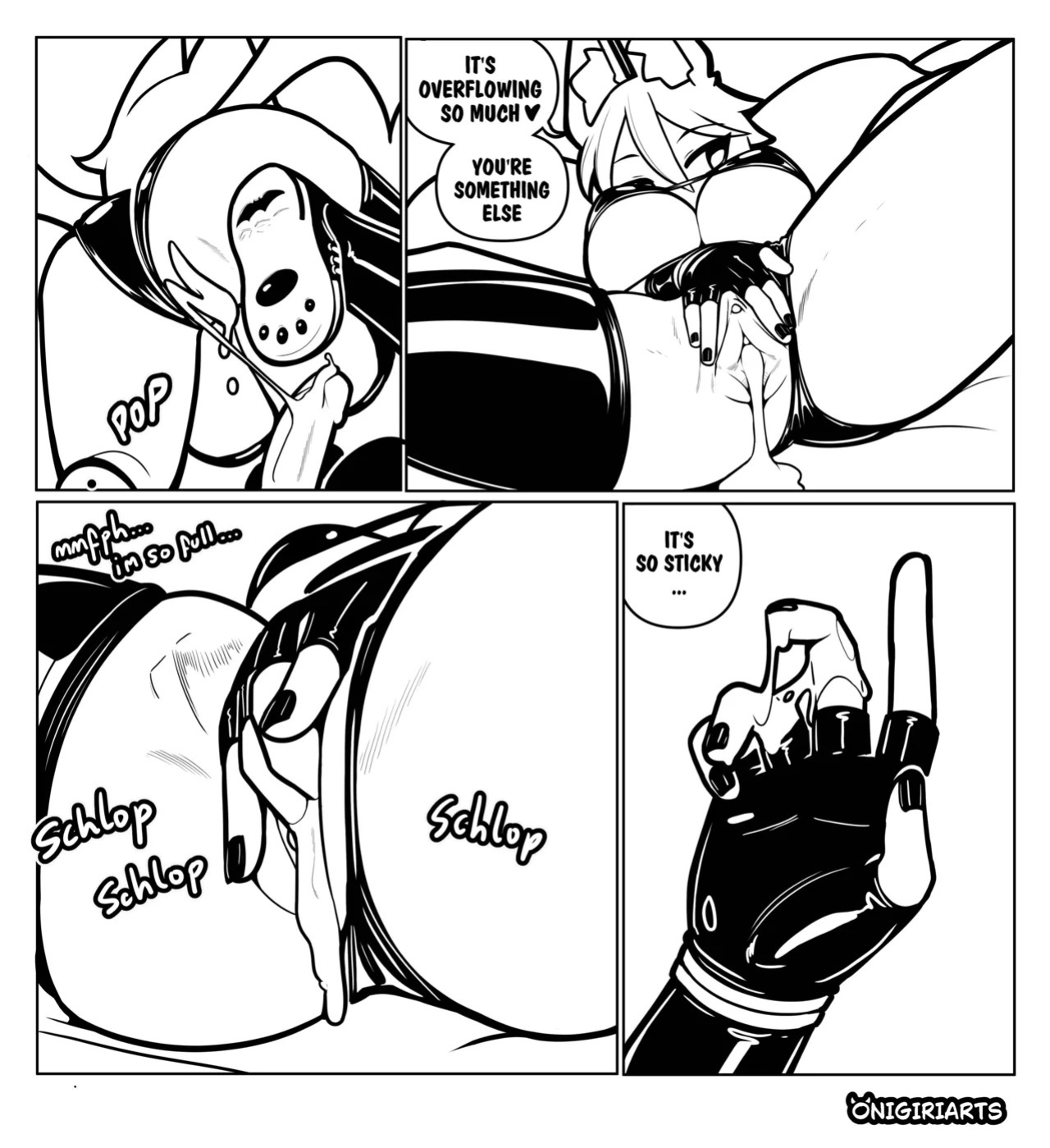 Mio x Iris Doujinshi ENGLISH (Monstergirl x Monstergirl-futanari) by Onigiriarts-Monstralgam