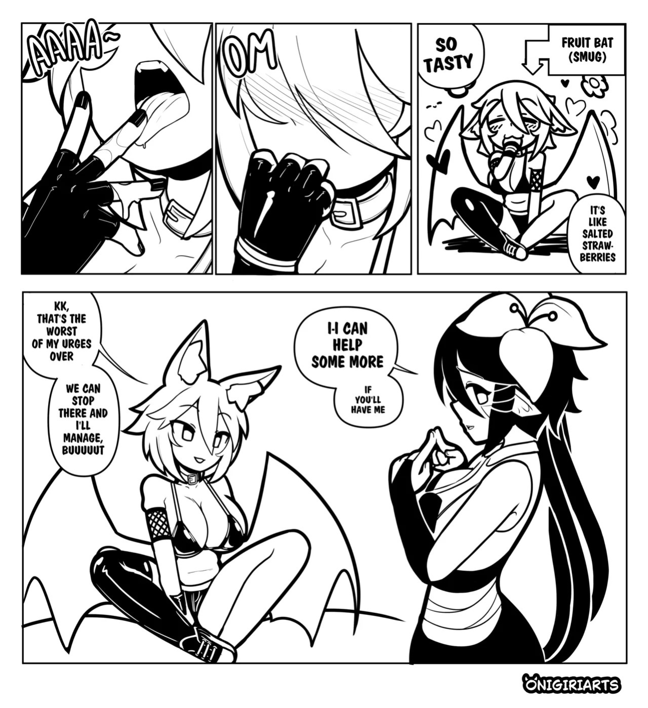 Mio x Iris Doujinshi ENGLISH (Monstergirl x Monstergirl-futanari) by Onigiriarts-Monstralgam