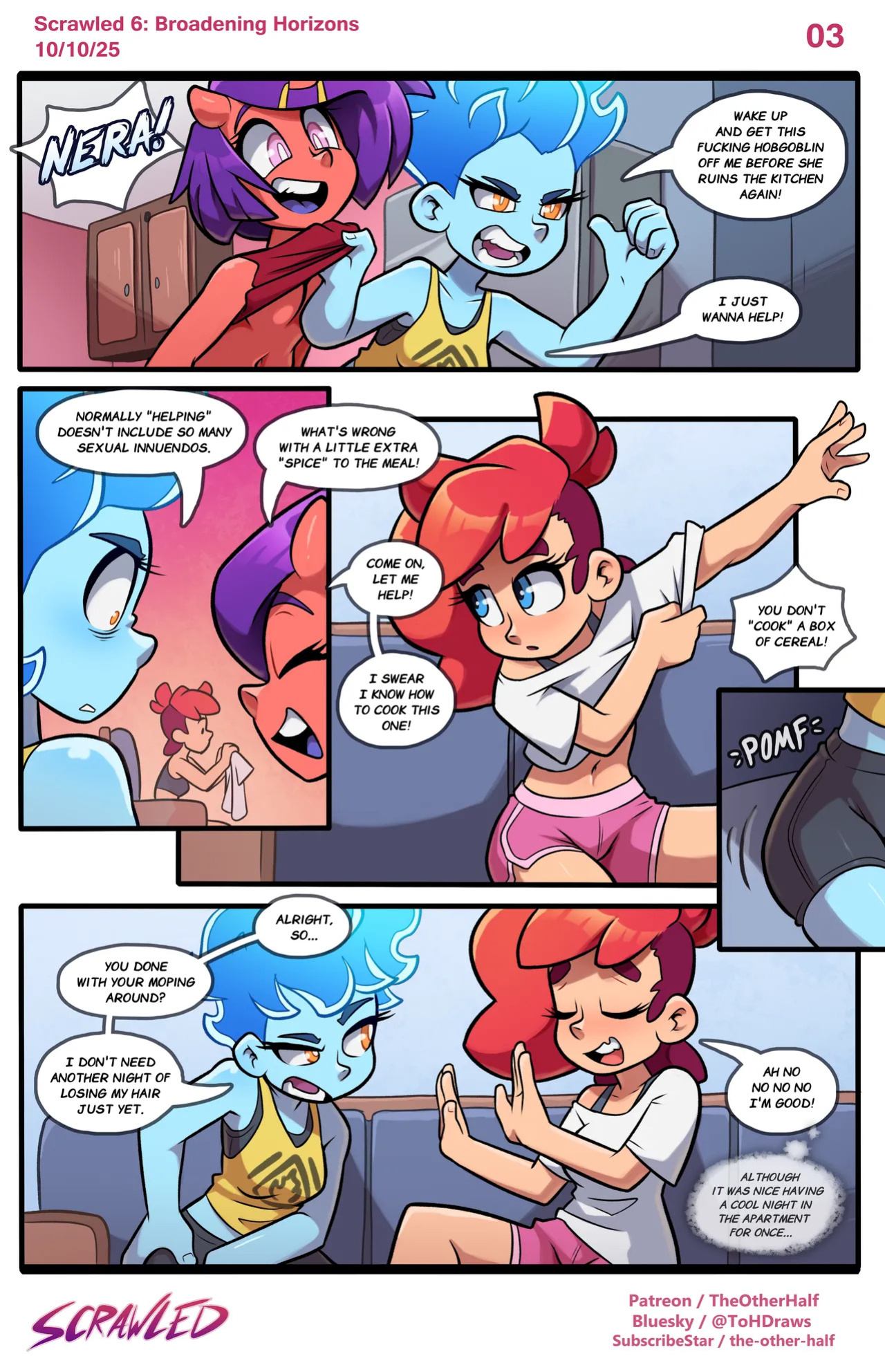 [TheOtherHalf] Scrawled 6: Broadening Horizons (Ongoing)