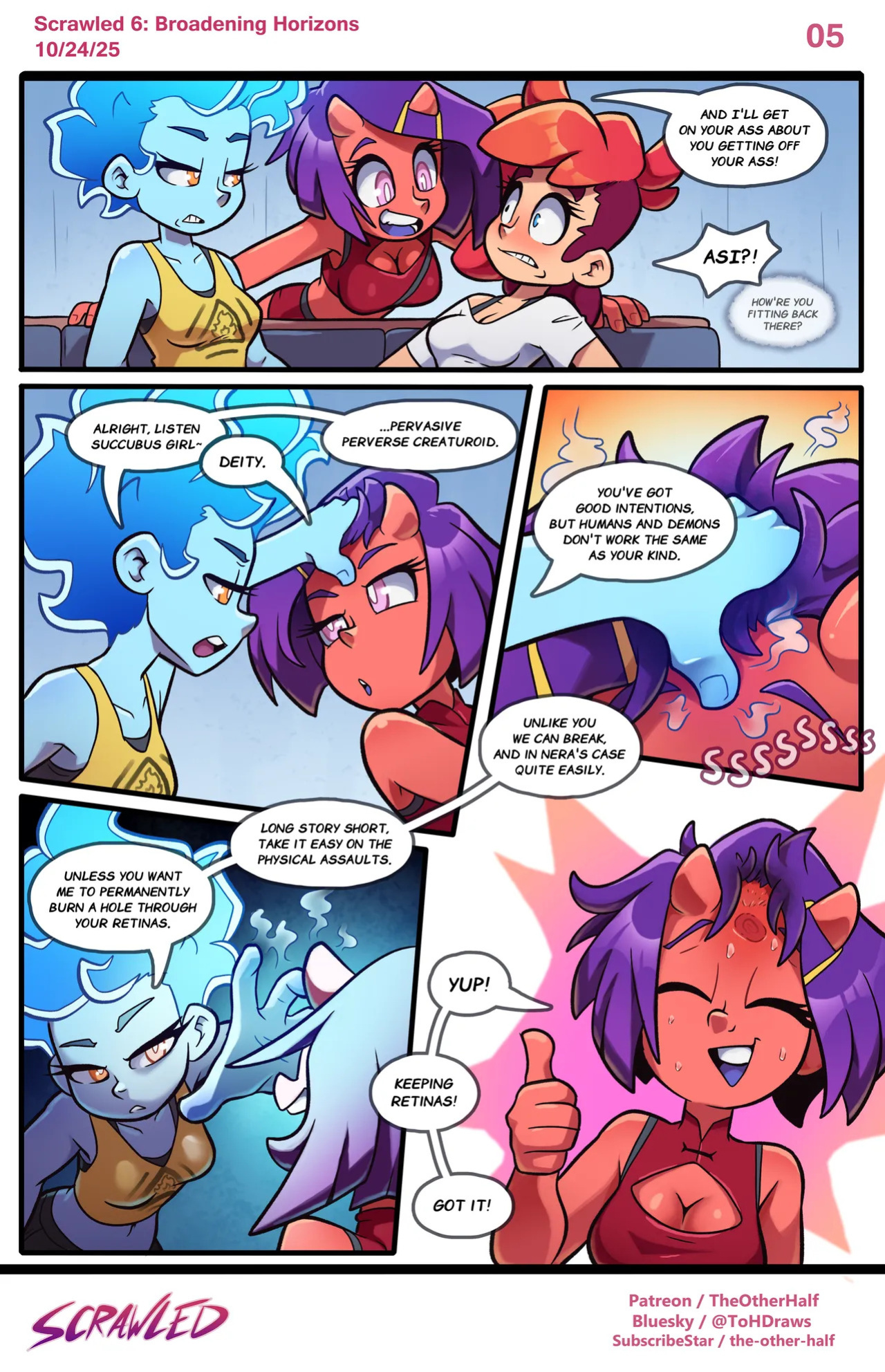 [TheOtherHalf] Scrawled 6: Broadening Horizons (Ongoing)