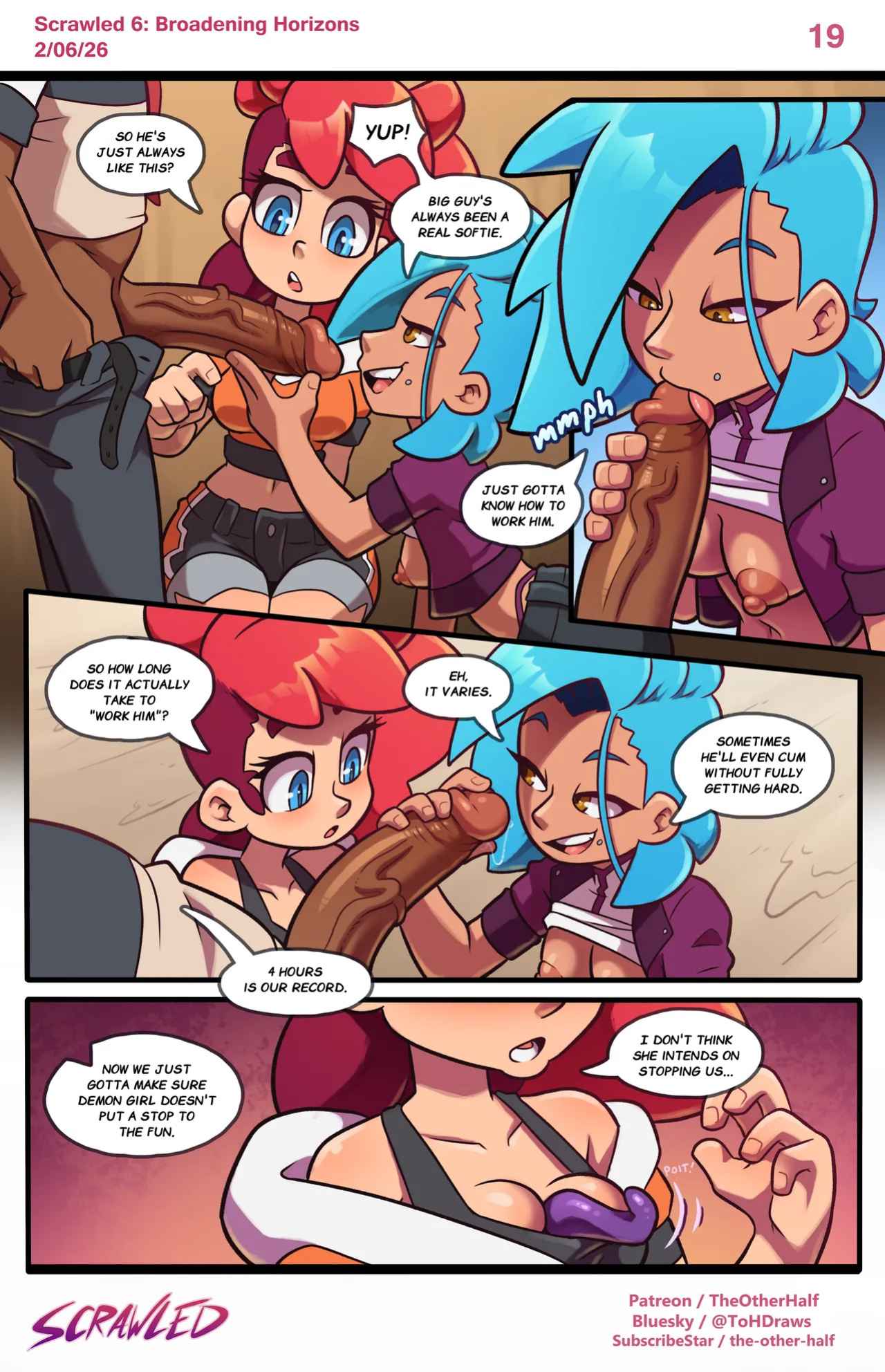 [TheOtherHalf] Scrawled 6: Broadening Horizons (Ongoing)