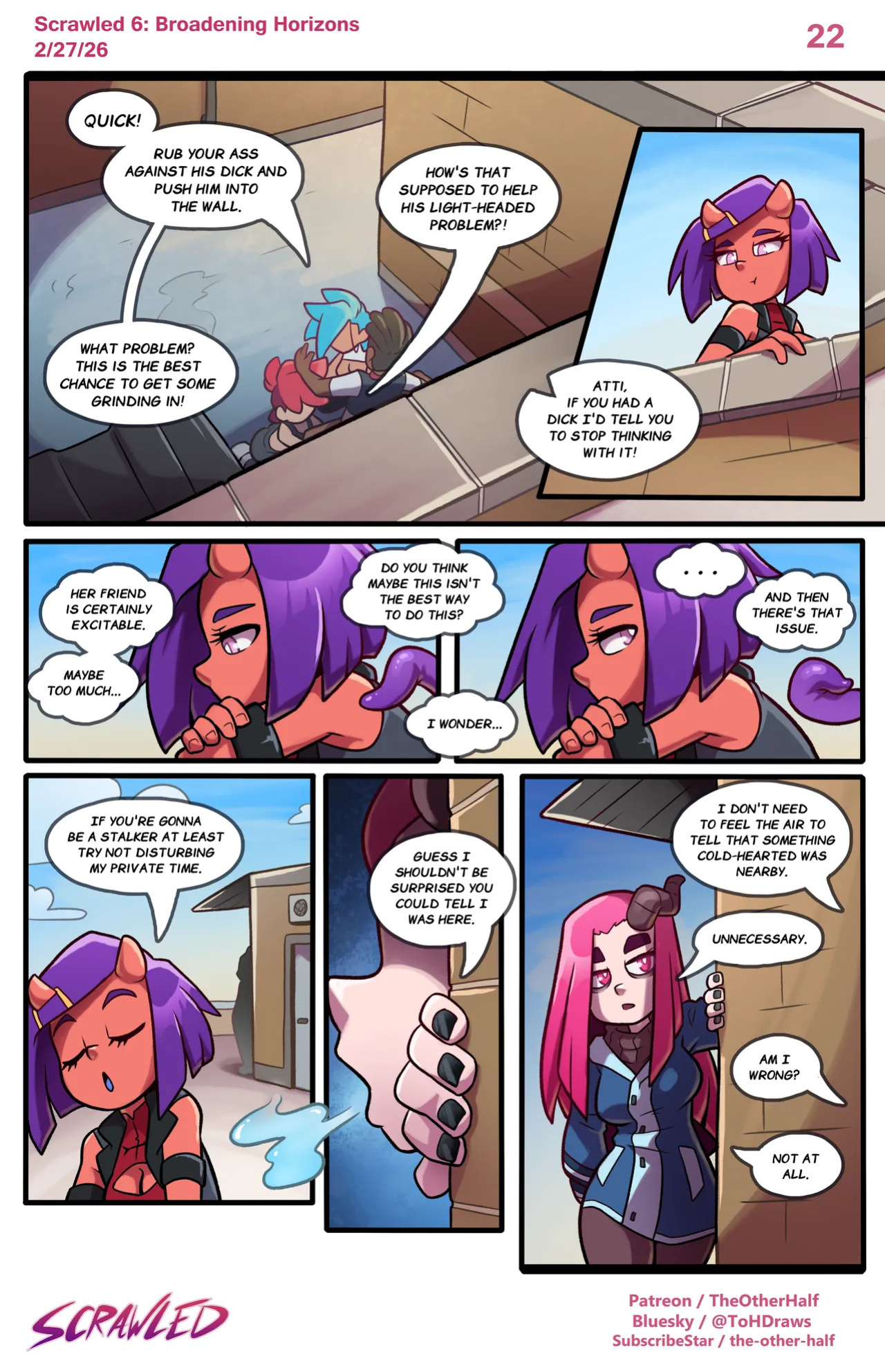 [TheOtherHalf] Scrawled 6: Broadening Horizons (Ongoing)