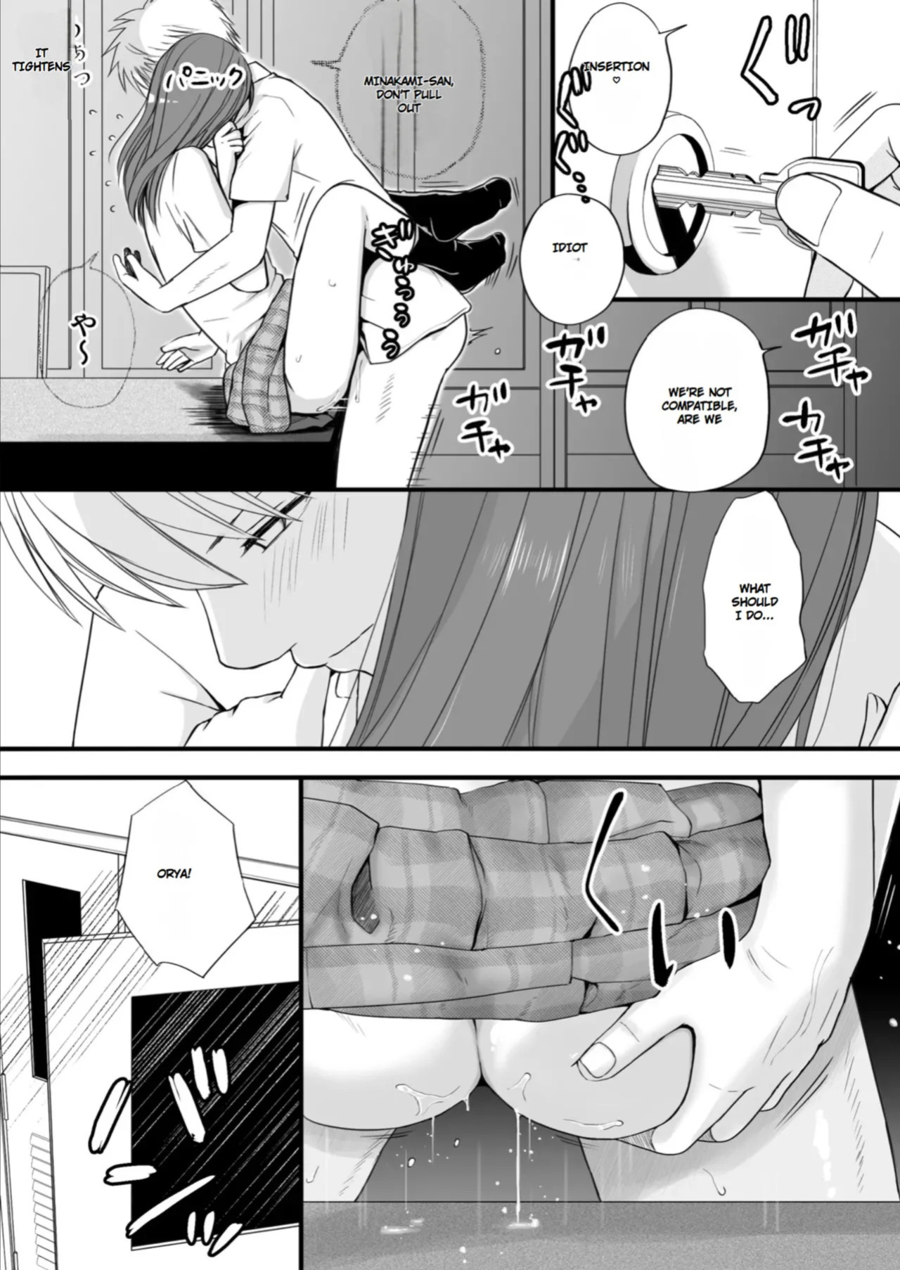 [Tsukuyomi] Sumata dake tte Itta no ni… Nurutto Sounyuusarechatta Yuutousei no Omocha | You Said It'd Just Be Grinding... But You Ended up Slipping It In. Now I'm Just the Top Student's Toy 3. [English]